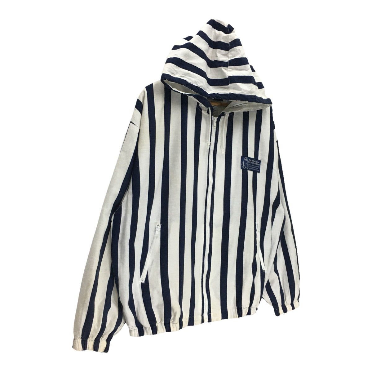 Japanese Brand × Seditionaries Vintage Yokohama Pappara Paradise Stripes Hoodie Jacket Size US M / EU 48-50 / 2 - 5 Thumbnail