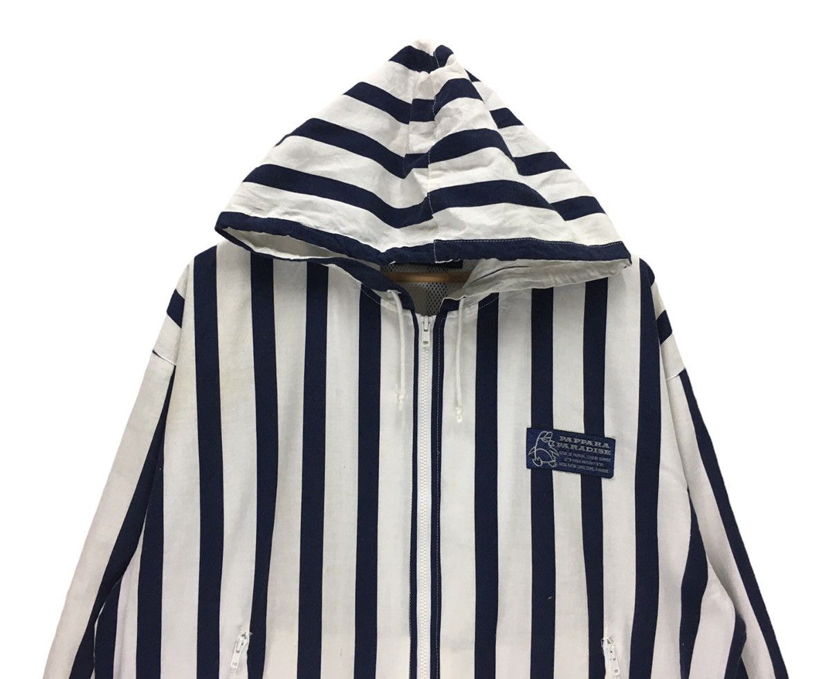 Japanese Brand × Seditionaries Vintage Yokohama Pappara Paradise Stripes Hoodie Jacket Size US M / EU 48-50 / 2 - 2 Thumbnail