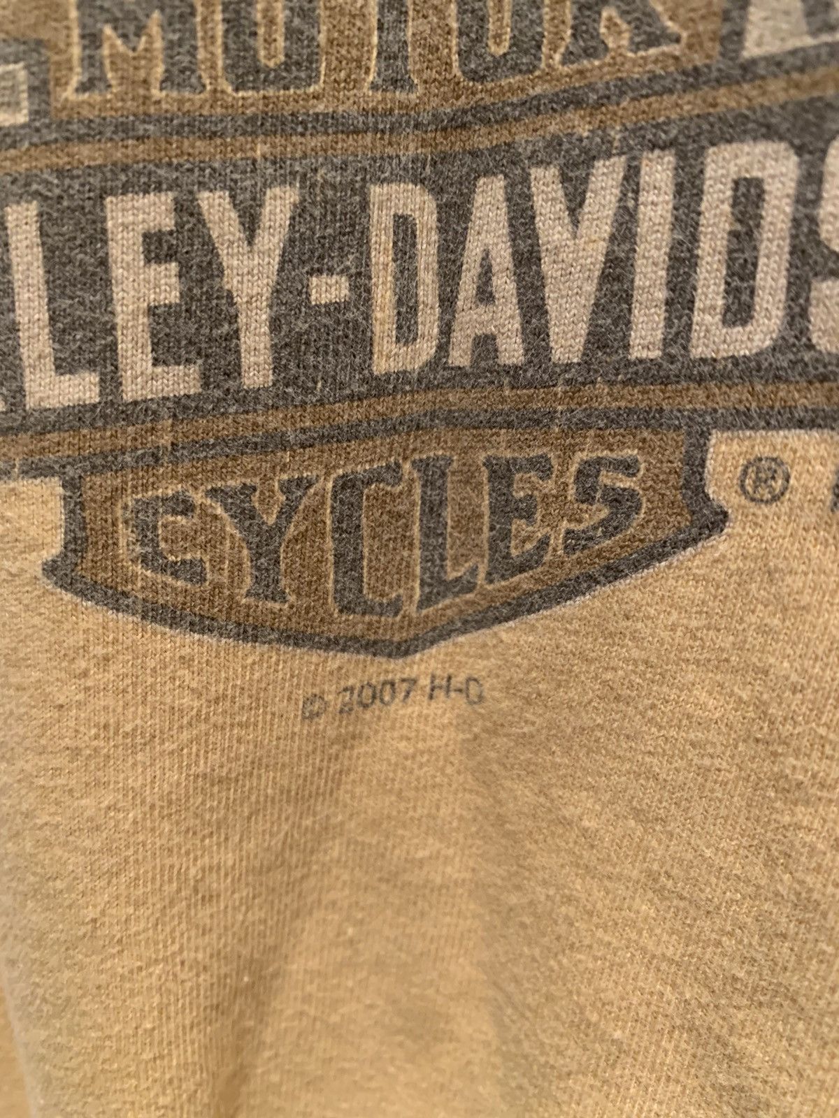 Harley Davidson *RARE* Harley Davidson Morgantown WV USA-Made Crop T-Shirt L Size US L / EU 52-54 / 3 - 5 Thumbnail