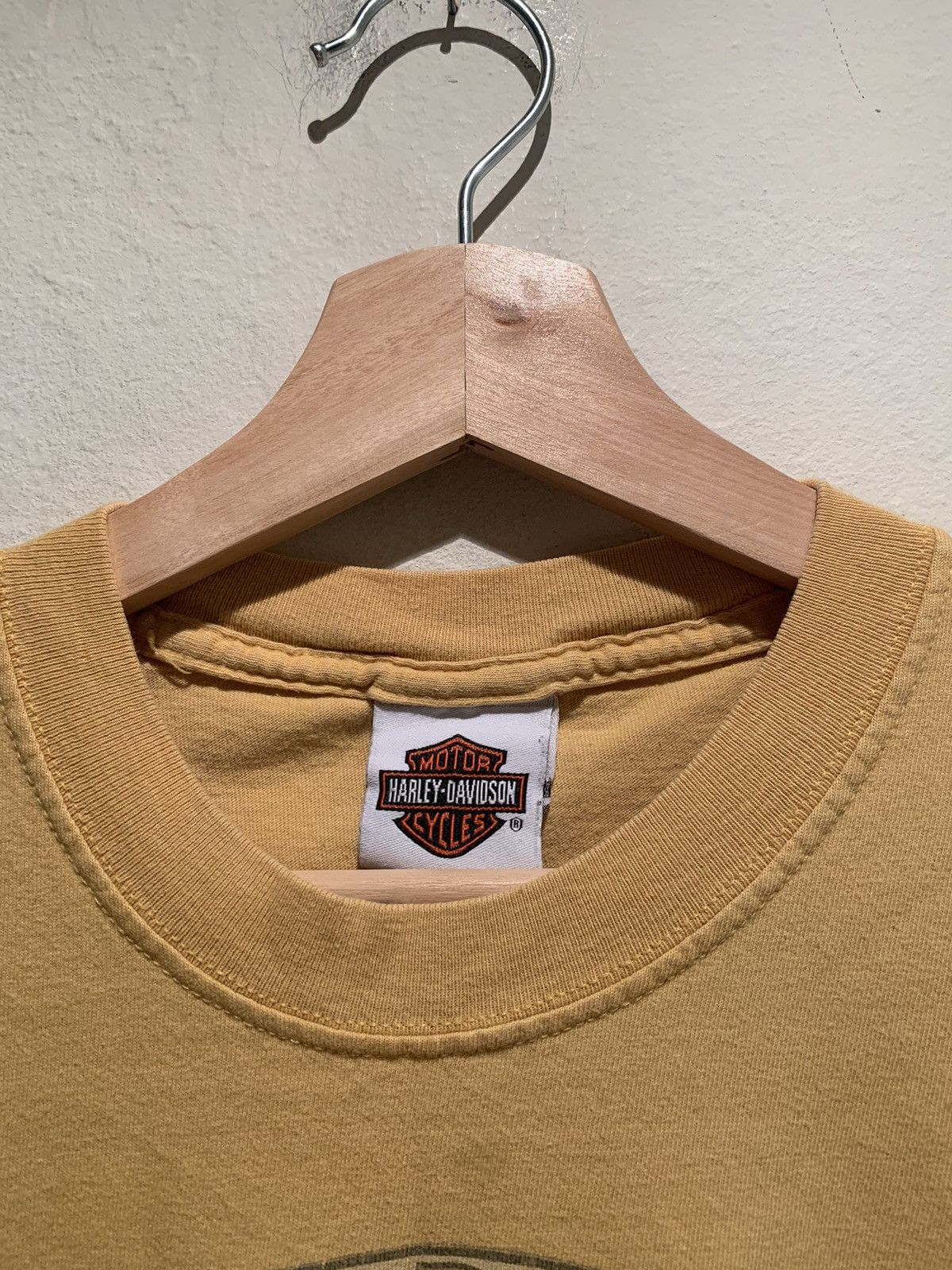 Harley Davidson *RARE* Harley Davidson Morgantown WV USA-Made Crop T-Shirt L Size US L / EU 52-54 / 3 - 9 Thumbnail