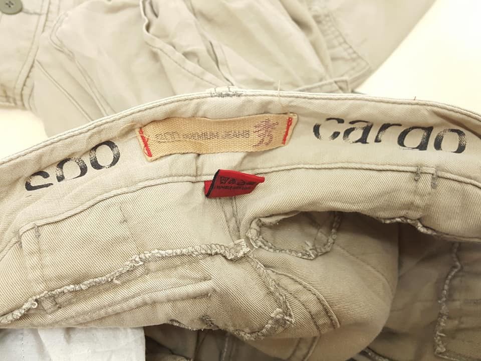 Japanese Brand Cargo Utility Relaxed Mid Rise Pant Size US 31 - 10 Thumbnail
