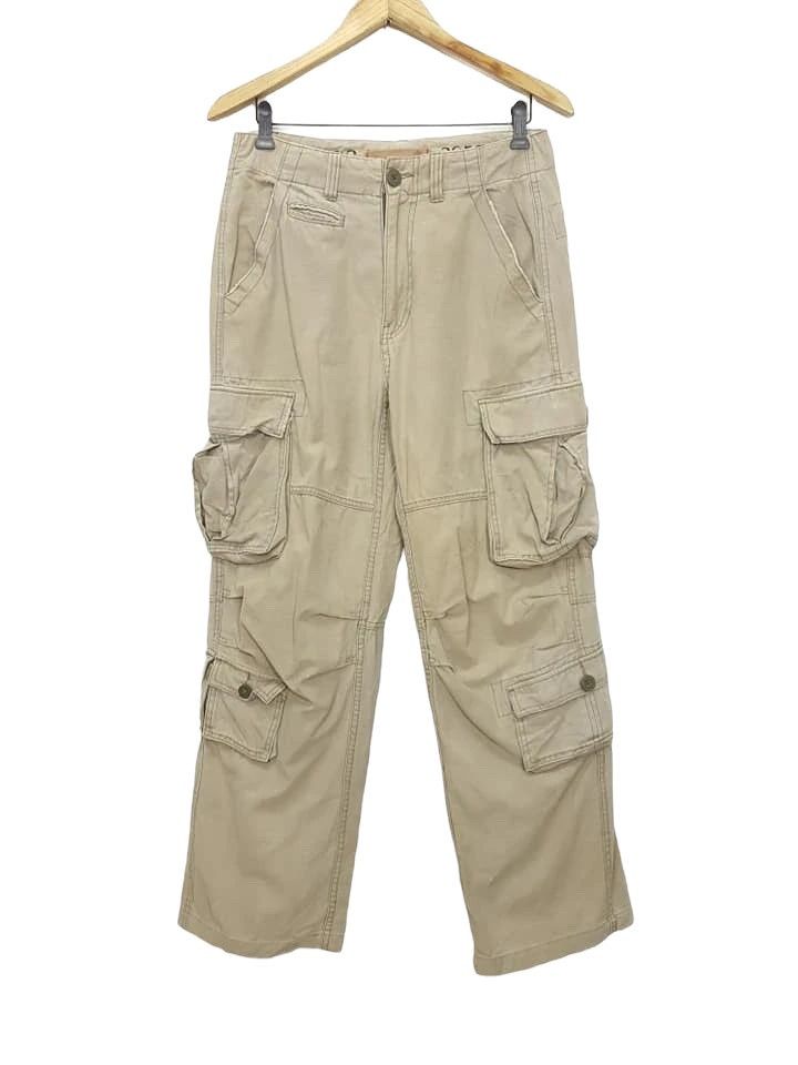 Japanese Brand Cargo Utility Relaxed Mid Rise Pant Size US 31 - 1 Thumbnail