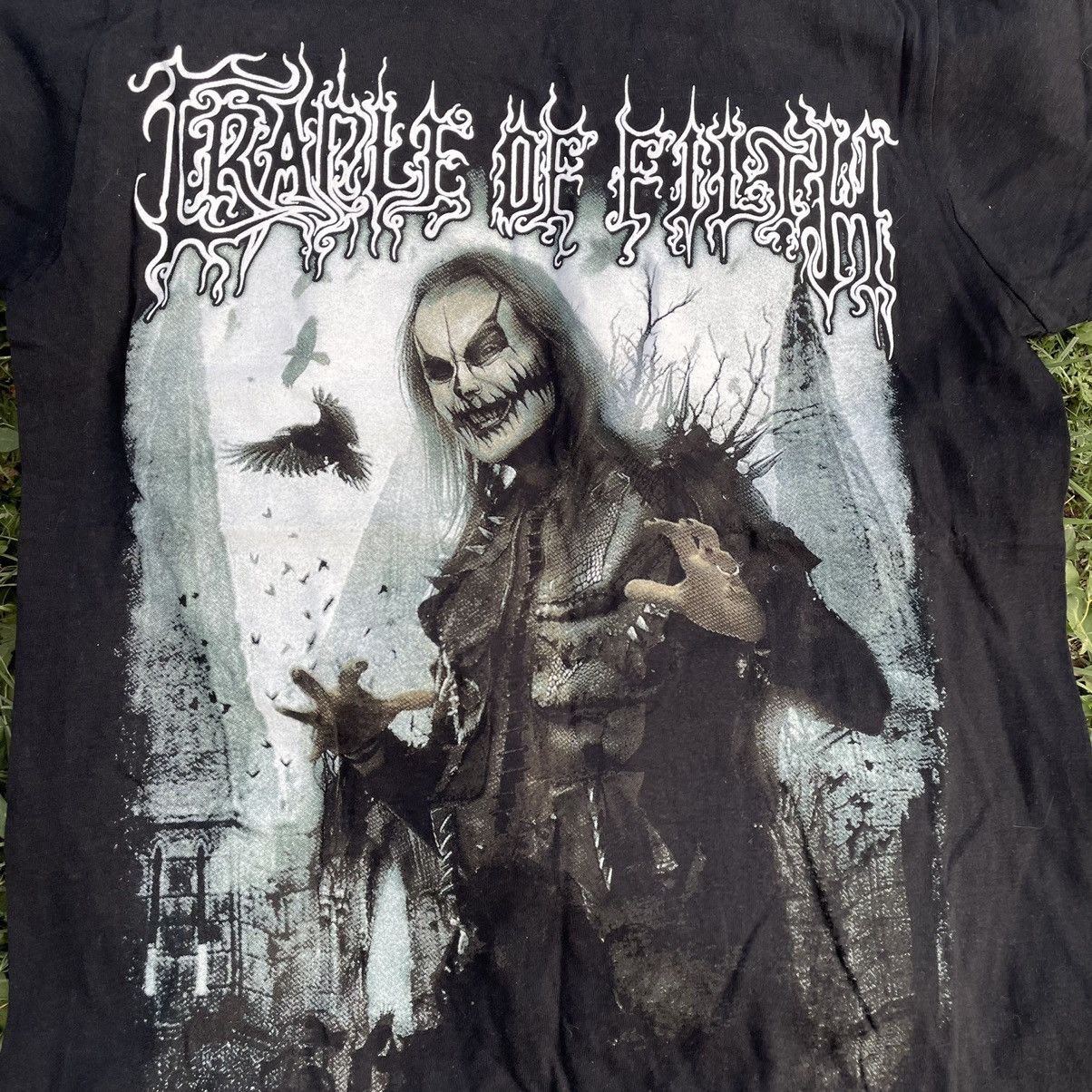 Band Tees Vintage Y2K Cradle Of Filth Horror Print Band Rock Streetwea Size M / US 6-8 / IT 42-44 - 4 Thumbnail