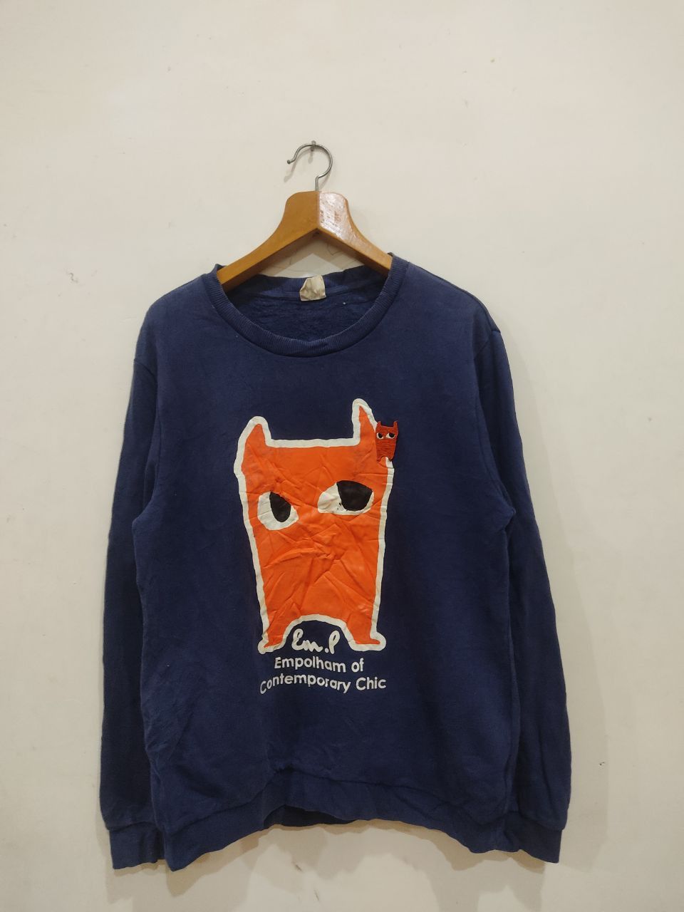 Japanese Brand Big Cat Polham Sweatshirt Size US M / EU 48-50 / 2 - 1 Thumbnail