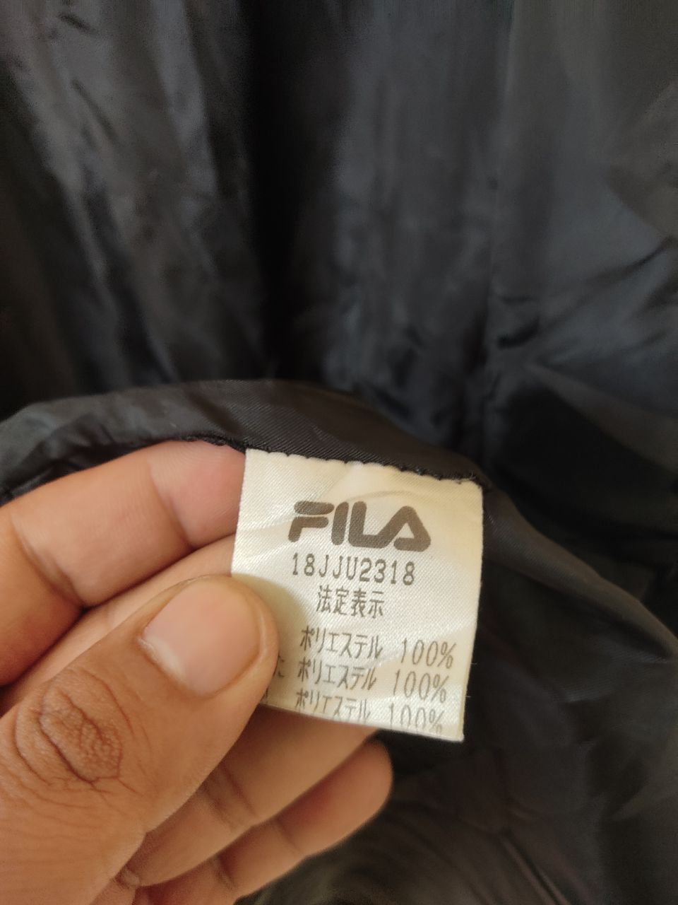 Fila × Other VINTAGE BLACK FILA PUFFER LONG JACKET Size US L / EU 52-54 / 3 - 6 Thumbnail