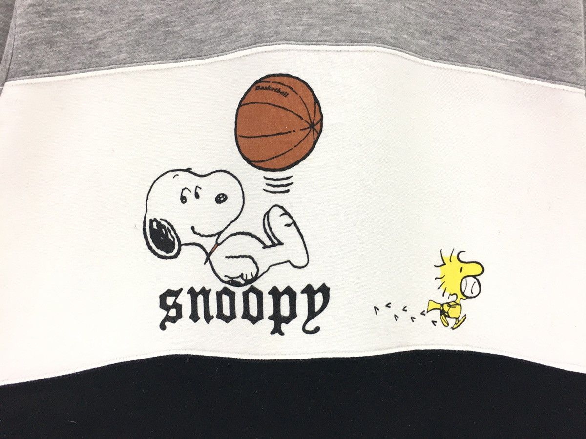 Cartoon Network × Peanuts × Vintage Vintage Peanuts Snoopy Cartoon Basketball Sweatshirt Size US M / EU 48-50 / 2 - 3 Thumbnail
