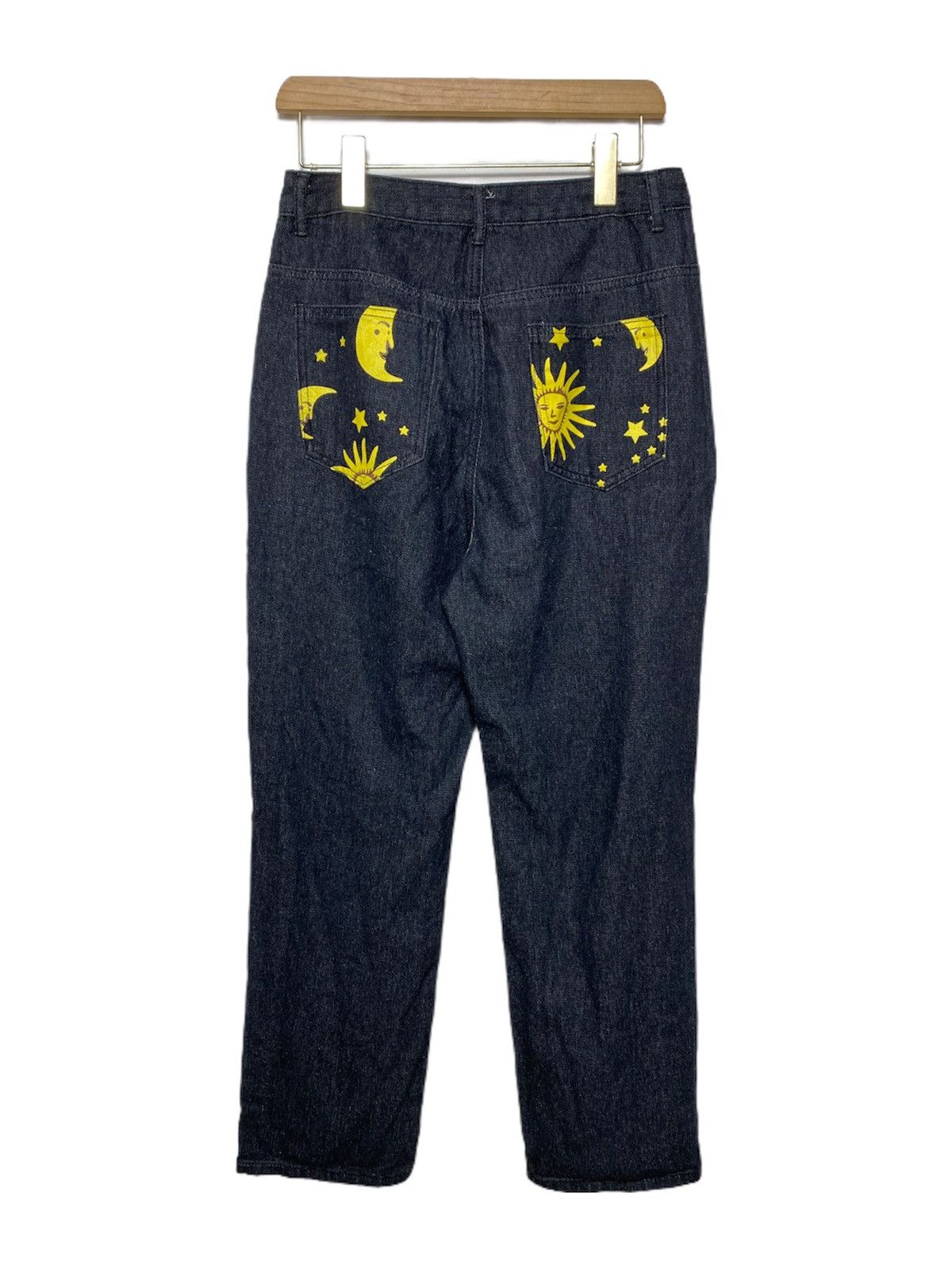 Japanese Brand × Vintage Vintage Sun Moon Printed Pants KapitalVisvim Style Hysteric Size US 30 / EU 46 - 2 Thumbnail
