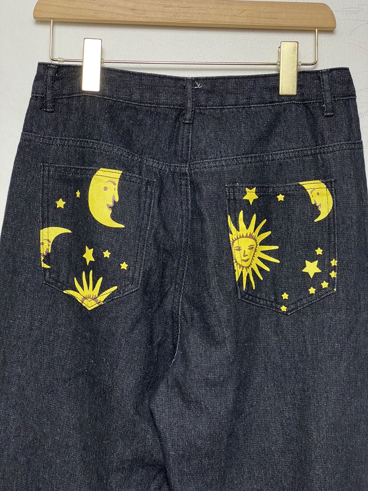 Japanese Brand × Vintage Vintage Sun Moon Printed Pants KapitalVisvim Style Hysteric Size US 30 / EU 46 - 7 Thumbnail