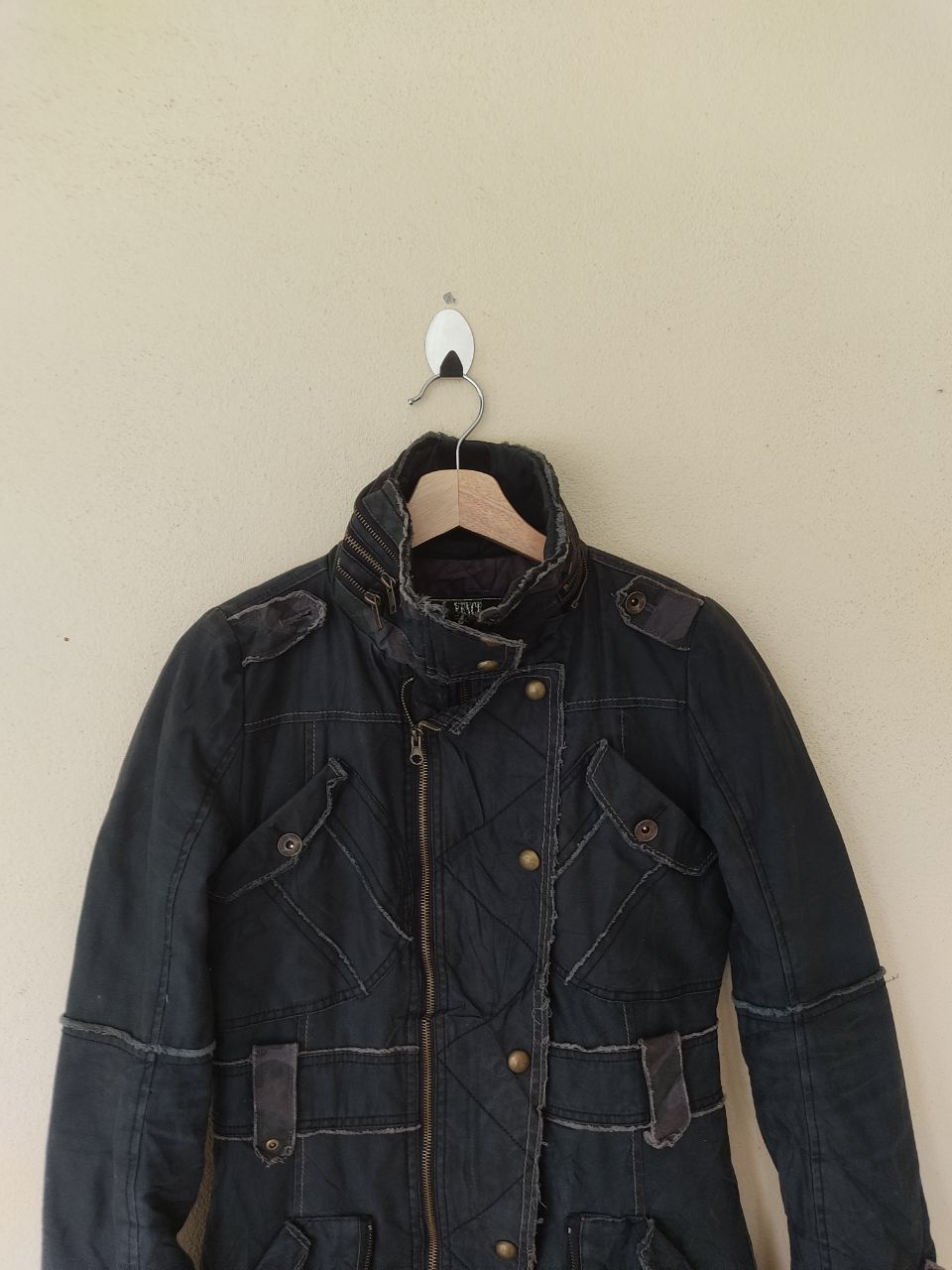 Japanese Brand × Vintage Vintage Vence Airforce Punk Parkas Size US M / EU 48-50 / 2 - 2 Thumbnail