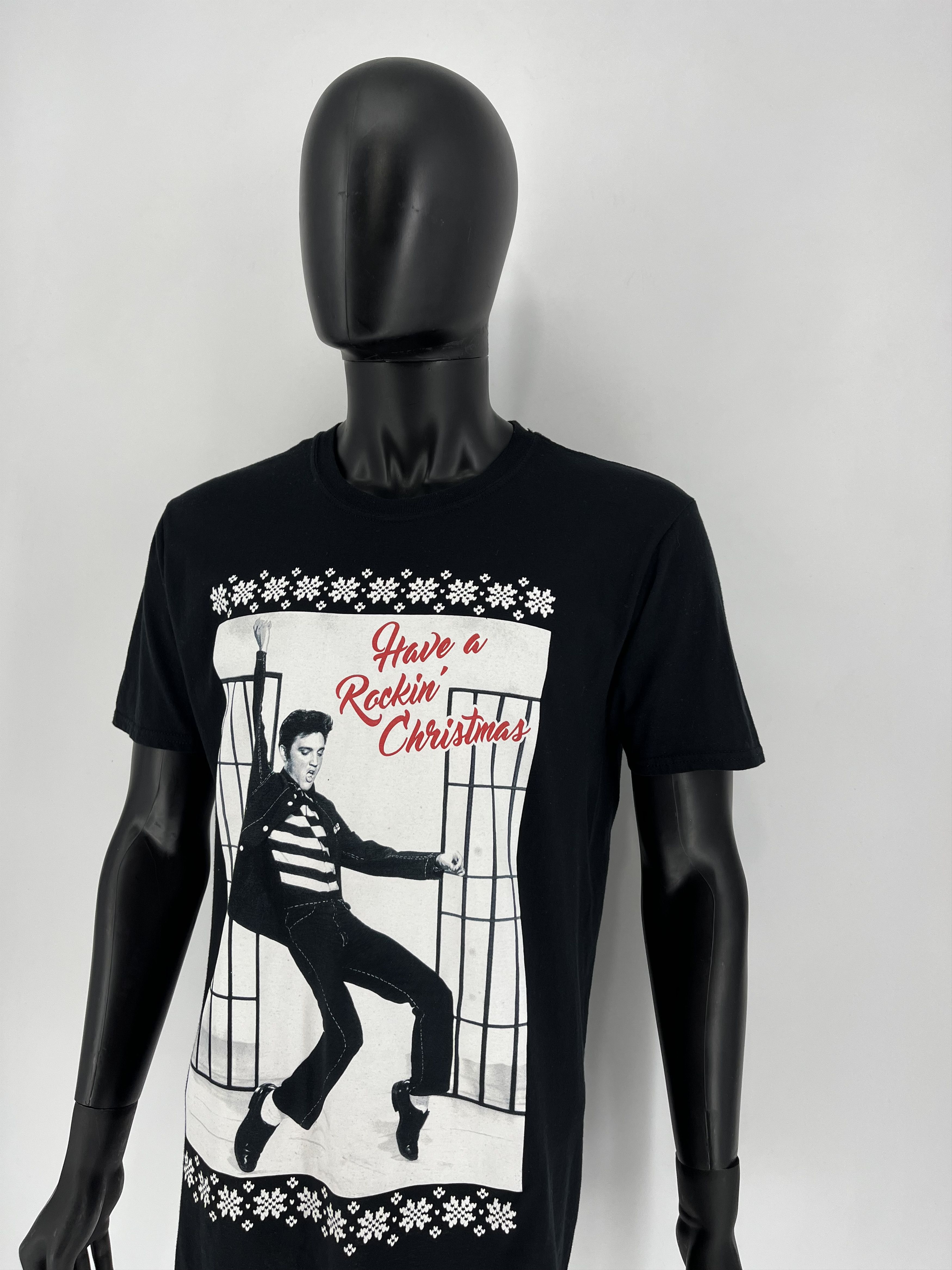 Band Tees Vintage Y2k Elvis Presley Tee Streetwear Fashion TOUR BAND Size US L / EU 52-54 / 3 - 4 Thumbnail
