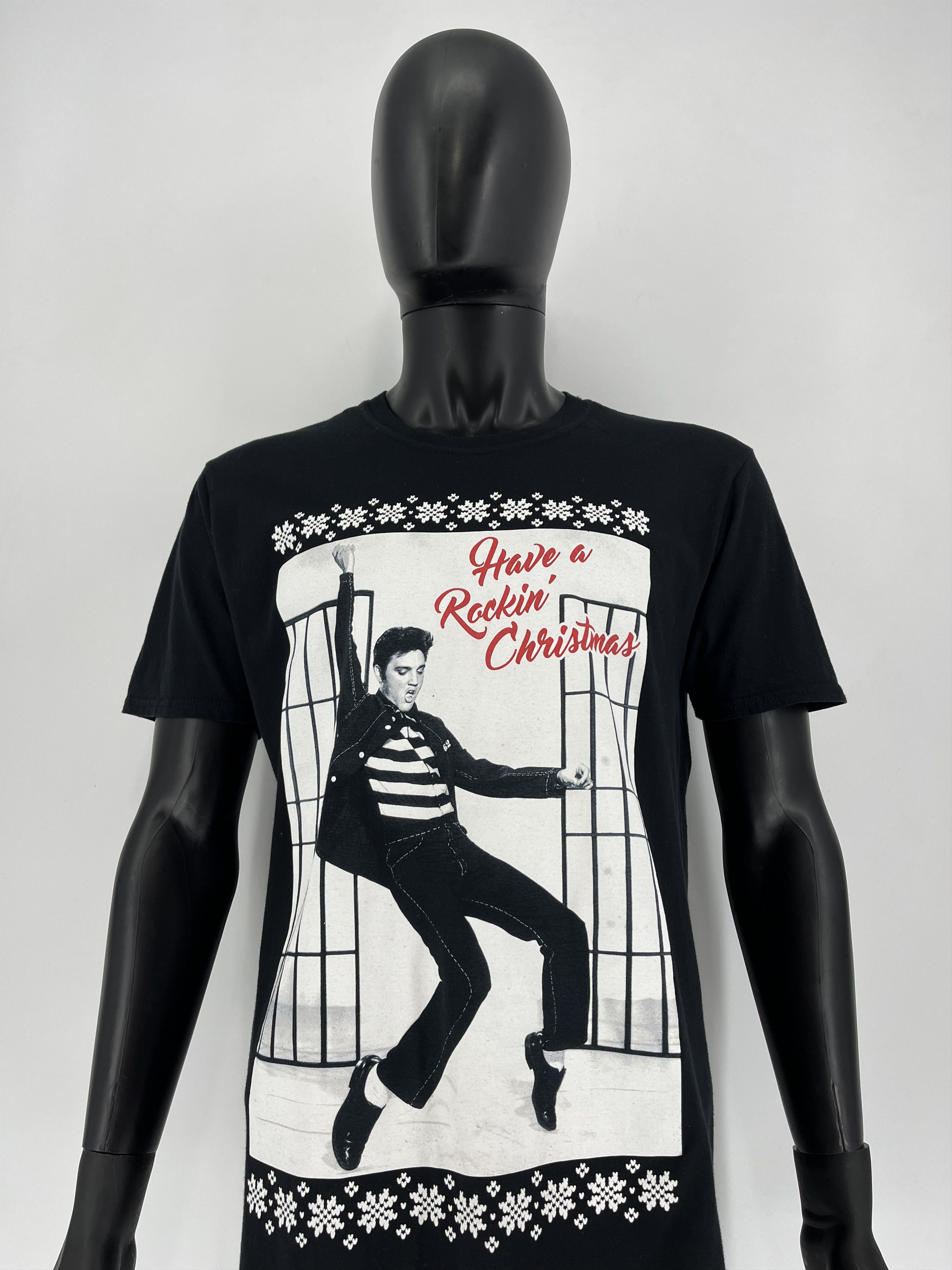Band Tees Vintage Y2k Elvis Presley Tee Streetwear Fashion TOUR BAND Size US L / EU 52-54 / 3 - 6 Thumbnail