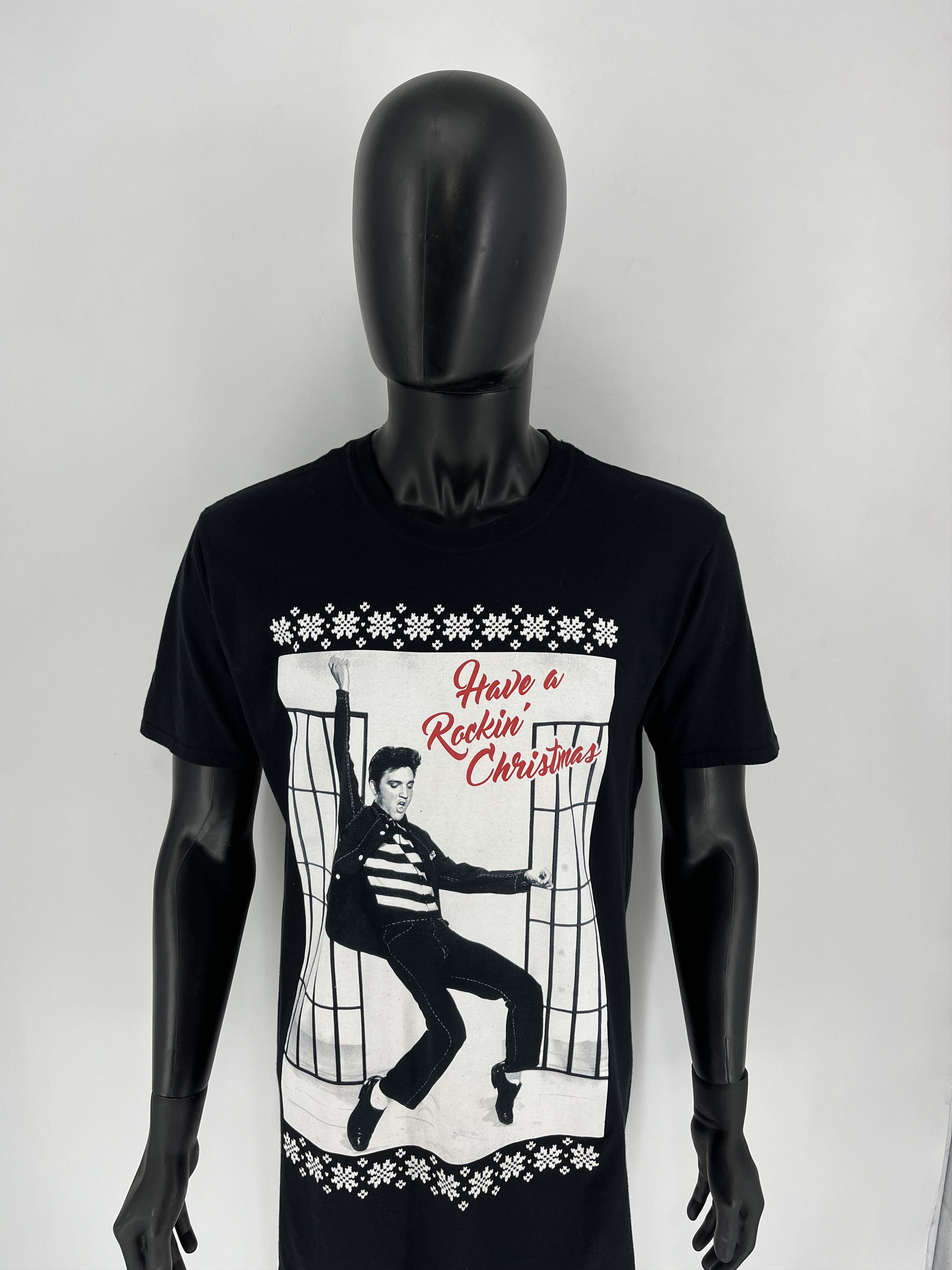 Band Tees Vintage Y2k Elvis Presley Tee Streetwear Fashion TOUR BAND Size US L / EU 52-54 / 3 - 5 Thumbnail
