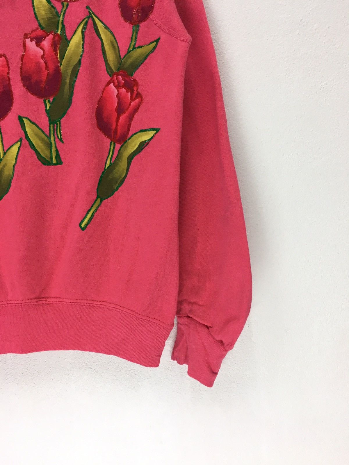 Vintage Vintage Flower Floral Big Logo Art Sweatshirt Size US M / EU 48-50 / 2 - 4 Thumbnail