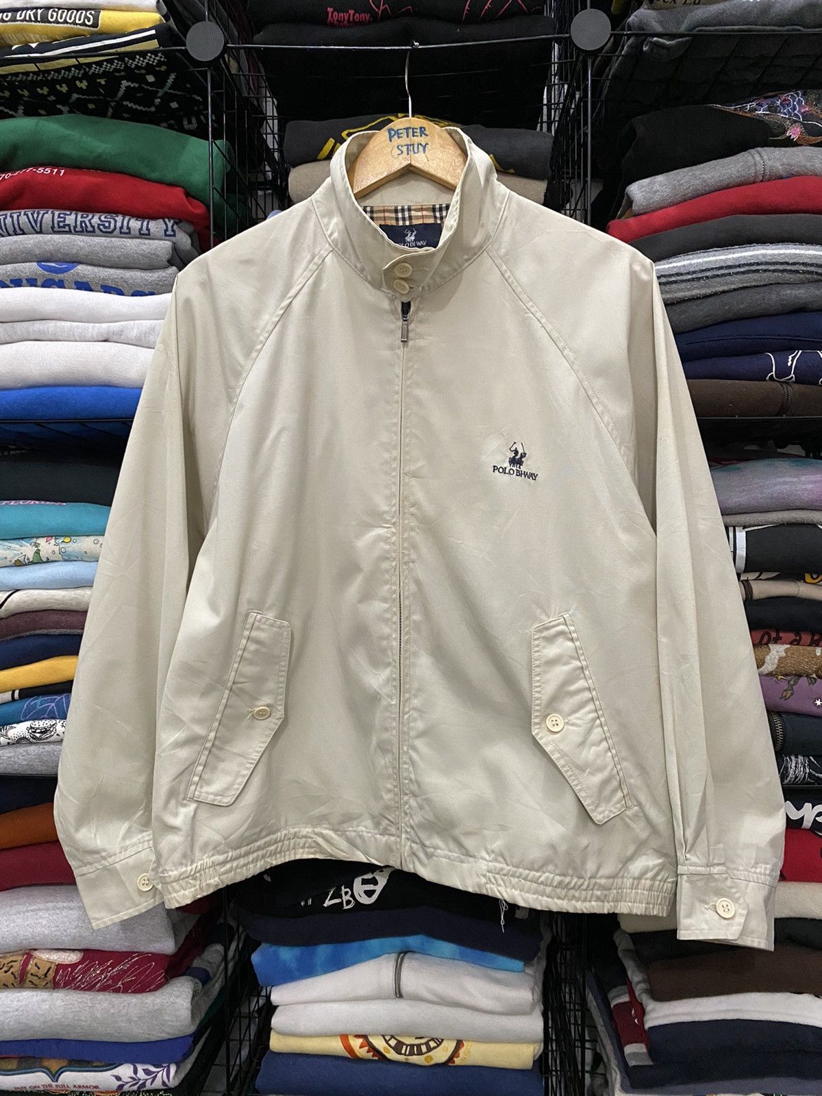 Other × Vintage VINTAGE POLO BI-WAY CASUAL JACKET Size US L / EU 52-54 / 3 - 3 Thumbnail