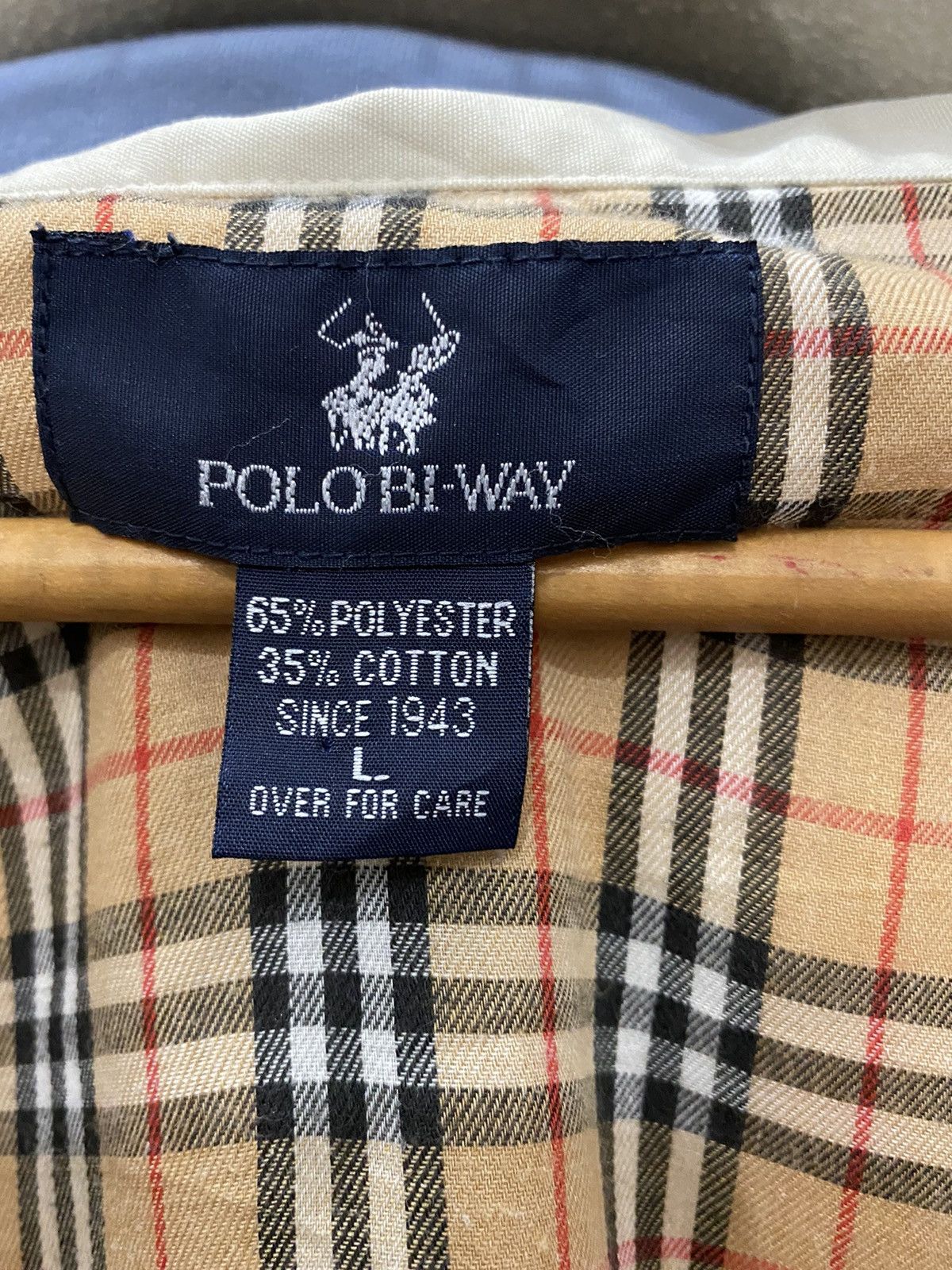 Other × Vintage VINTAGE POLO BI-WAY CASUAL JACKET Size US L / EU 52-54 / 3 - 7 Thumbnail