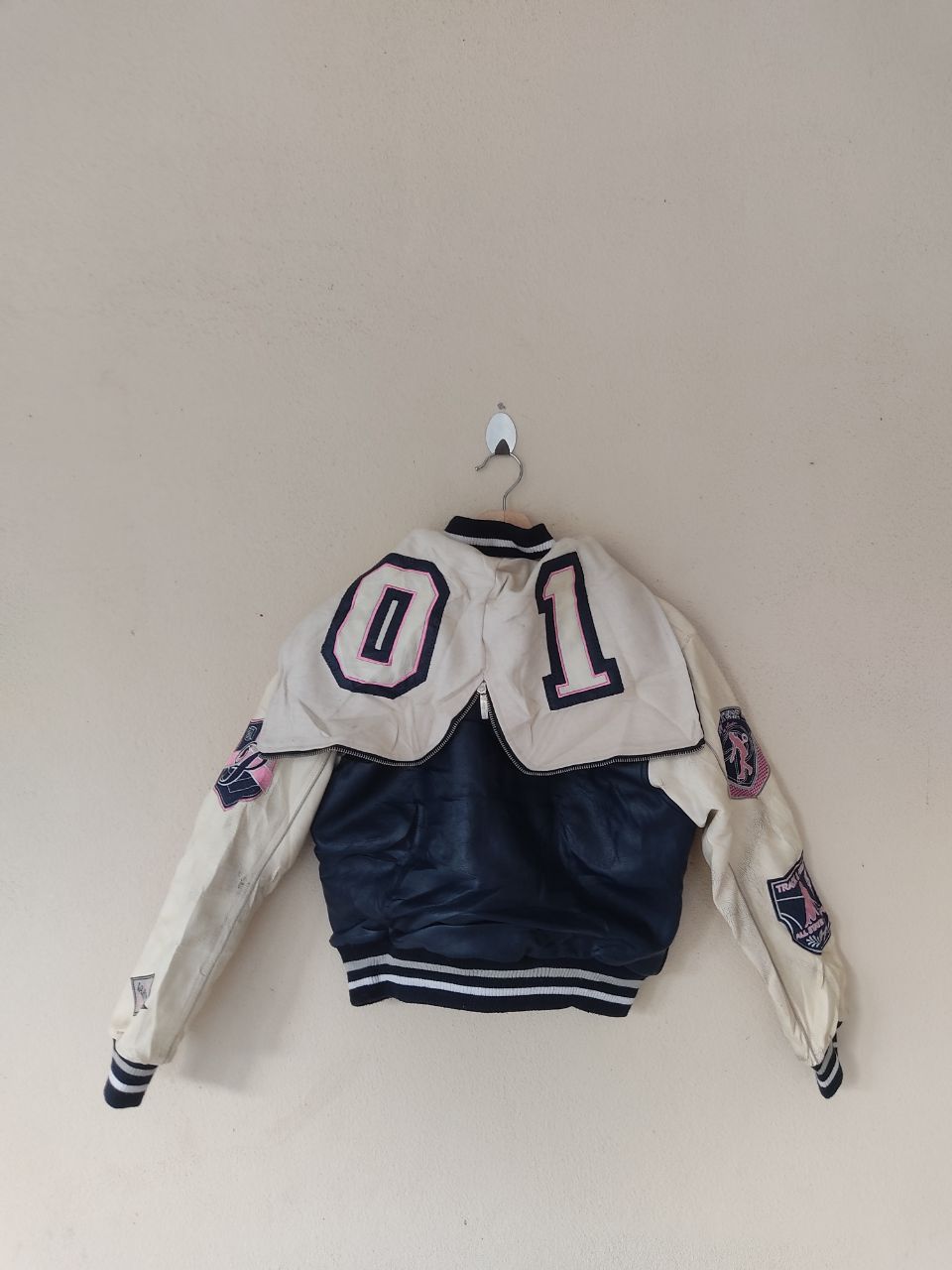 Japanese Brand × Vintage Wing Leather Varsity Jacket Size US S / EU 44-46 / 1 - 1 Thumbnail