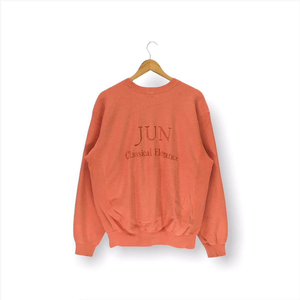Japanese Brand Jun Men Big Logo Classical Elegance Sweatshirt Size US M / EU 48-50 / 2 - 1 Thumbnail