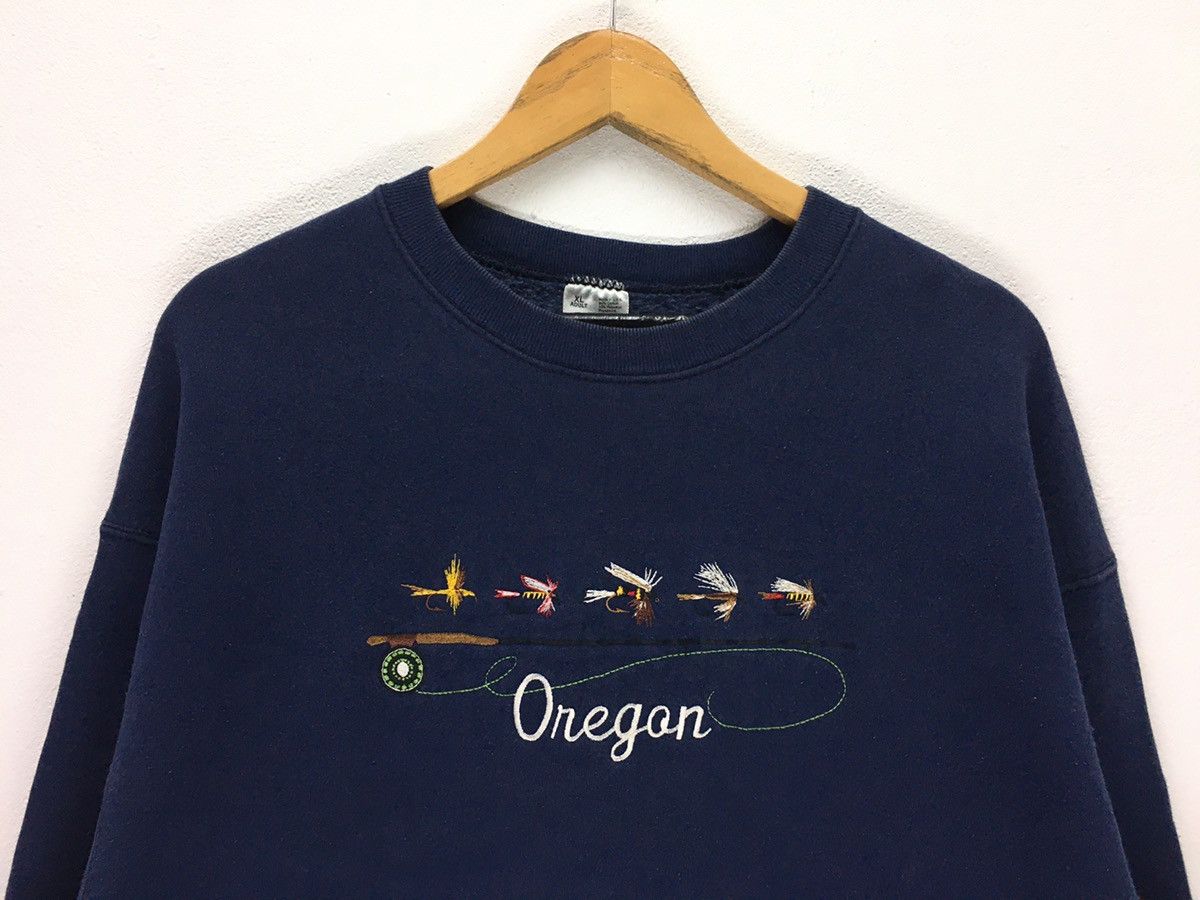 Sports Specialties × Vintage Vintage 90s Oregon Fishing Sportman Oregon University Size US L / EU 52-54 / 3 - 2 Thumbnail