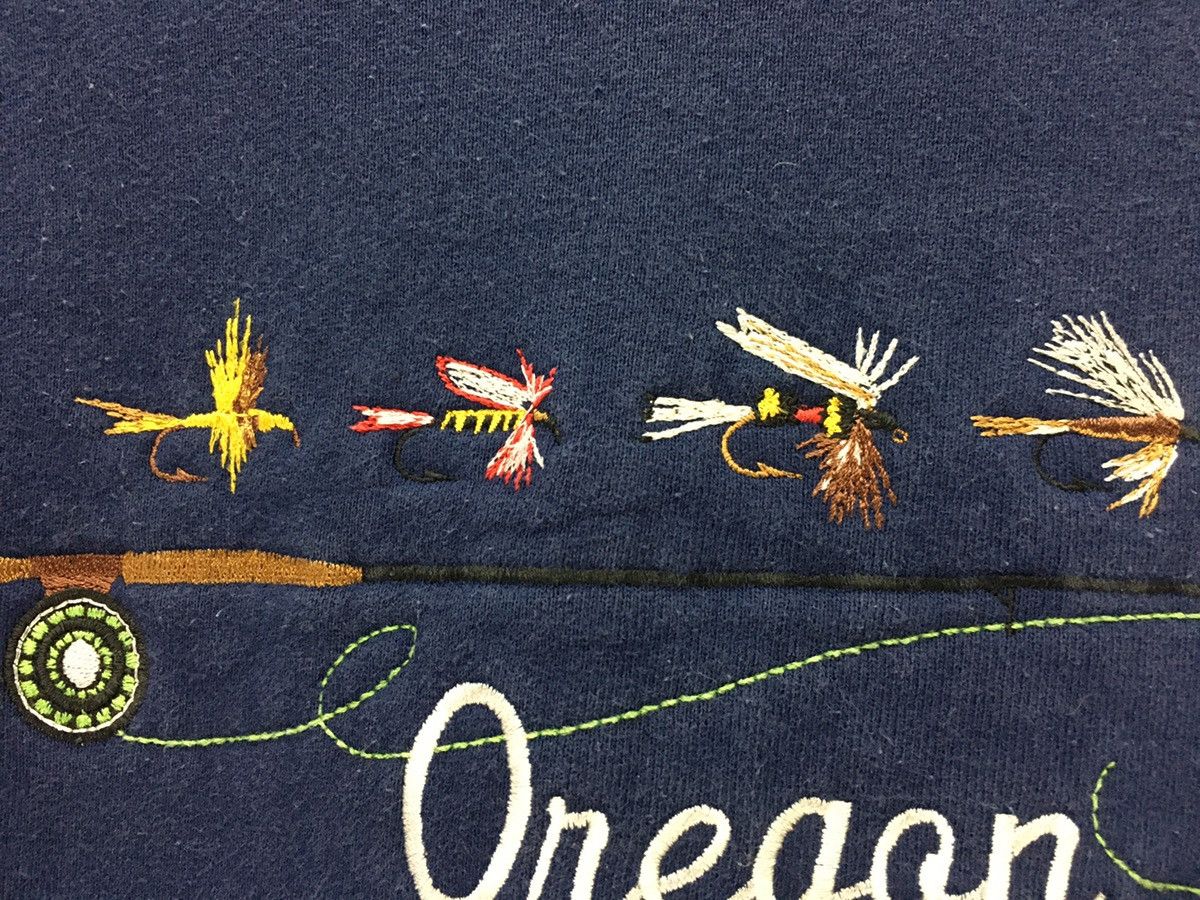 Sports Specialties × Vintage Vintage 90s Oregon Fishing Sportman Oregon University Size US L / EU 52-54 / 3 - 4 Thumbnail