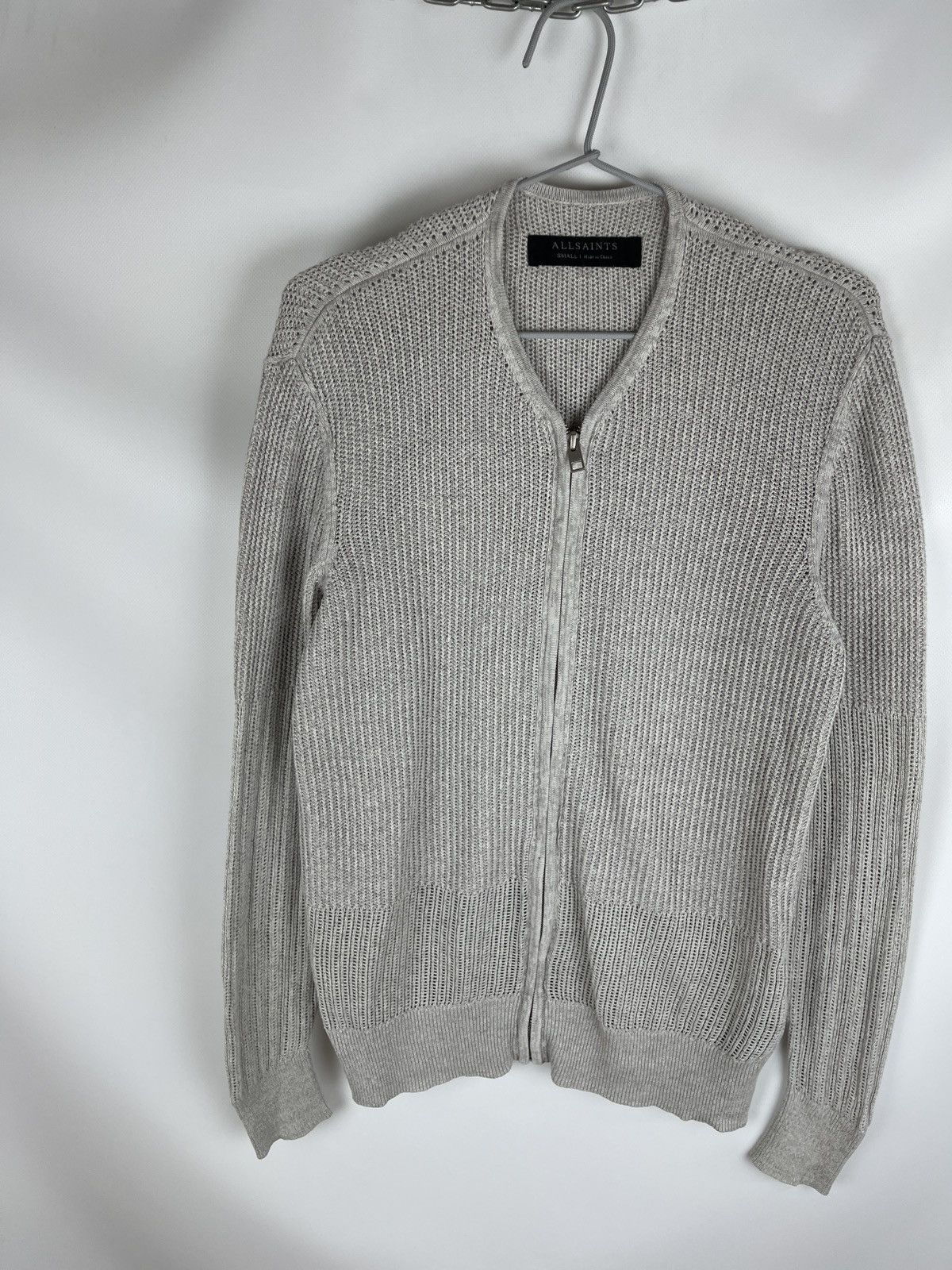 Allsaints Allsaints Metz cardigan knitted bomber sweater full zip Size US S / EU 44-46 / 1 - 9 Thumbnail