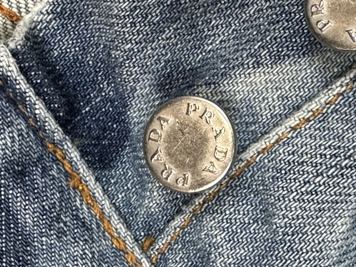 Prada Prada Bondage Denim Jeans Size US 31 - 4 Thumbnail