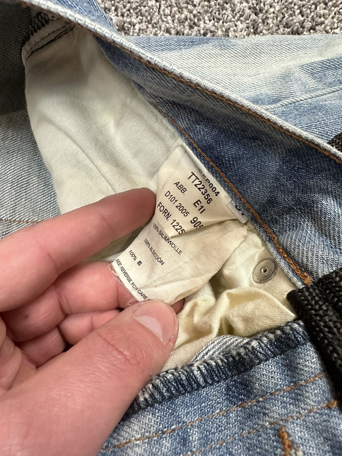 Prada Prada Bondage Denim Jeans Size US 31 - 5 Thumbnail