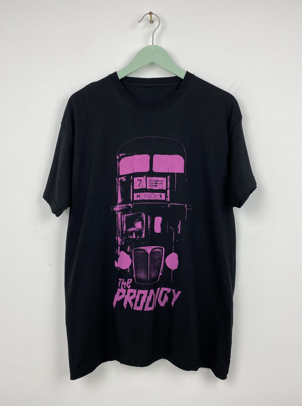 Y2K The Prodigy No Tourists T Shirt Rammstein Limp Bizkit