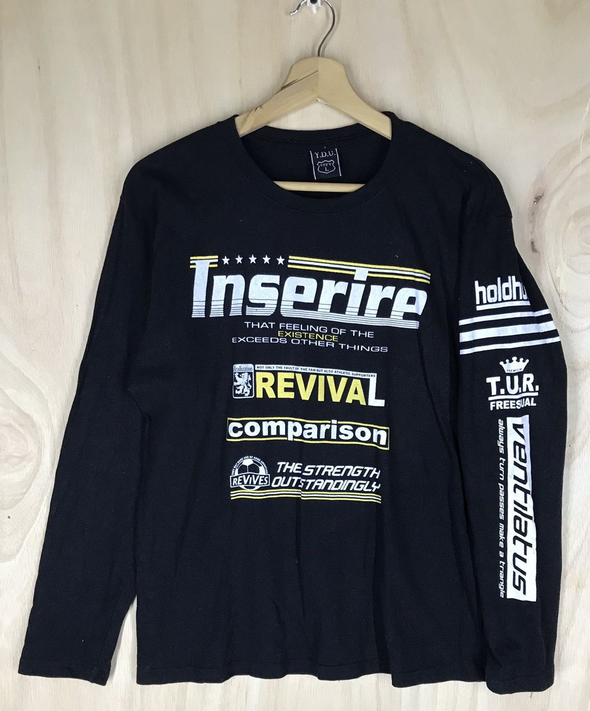 image of Vintage Zeky Soccer Tees in Black, Men's (Size Large)