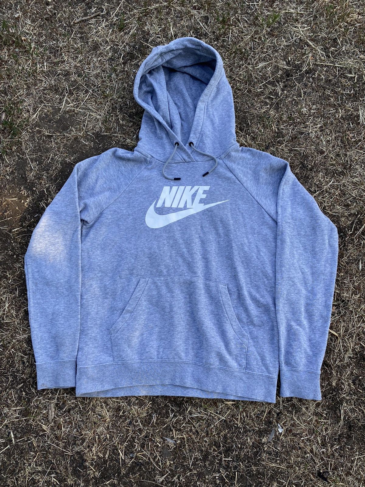 Nike Vintage Y2k Nike hoodie big swoosh streetwear style size S Size US S / EU 44-46 / 1 - 2 Thumbnail