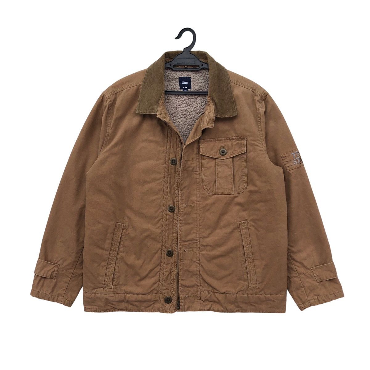 Gap Gap Authentic Sherpa Lined Casual Jacket Size US XL / EU 56 / 4 - 1 Thumbnail