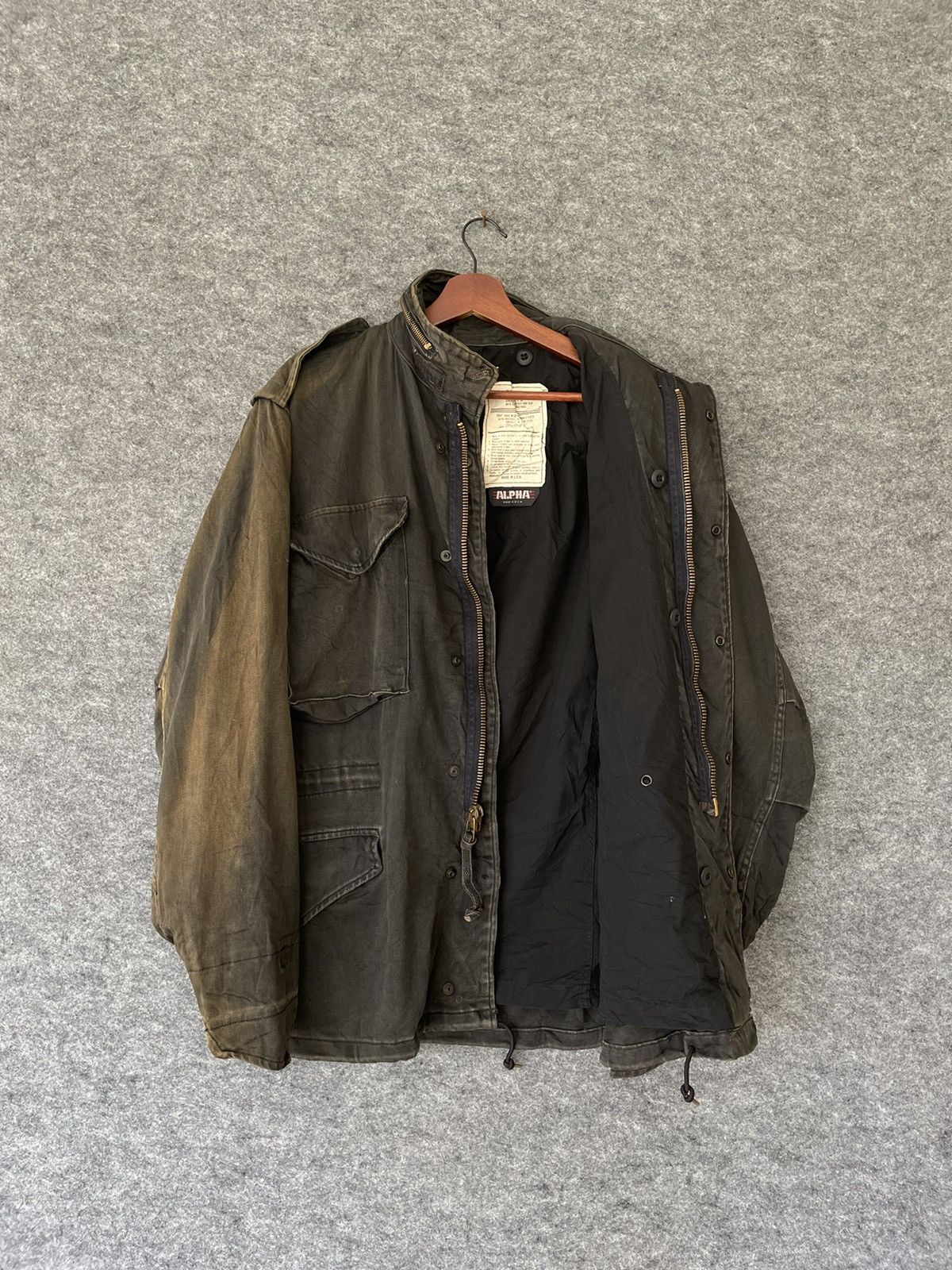Alpha Industries NATURALLY AGED ALPHA FIELD JACKET Size US M / EU 48-50 / 2 - 5 Thumbnail