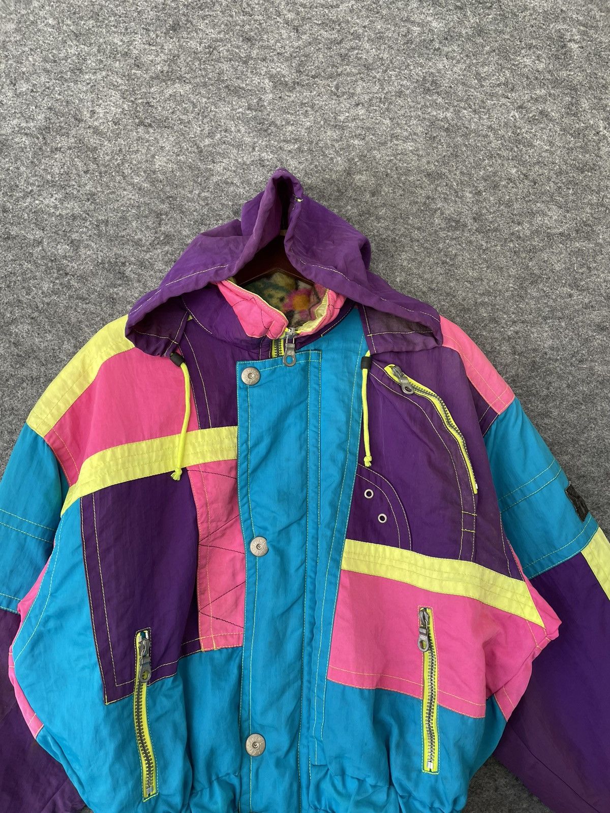 Vintage VINTAGE AGGRESSION SKI JACKET Size US L / EU 52-54 / 3 - 2 Thumbnail