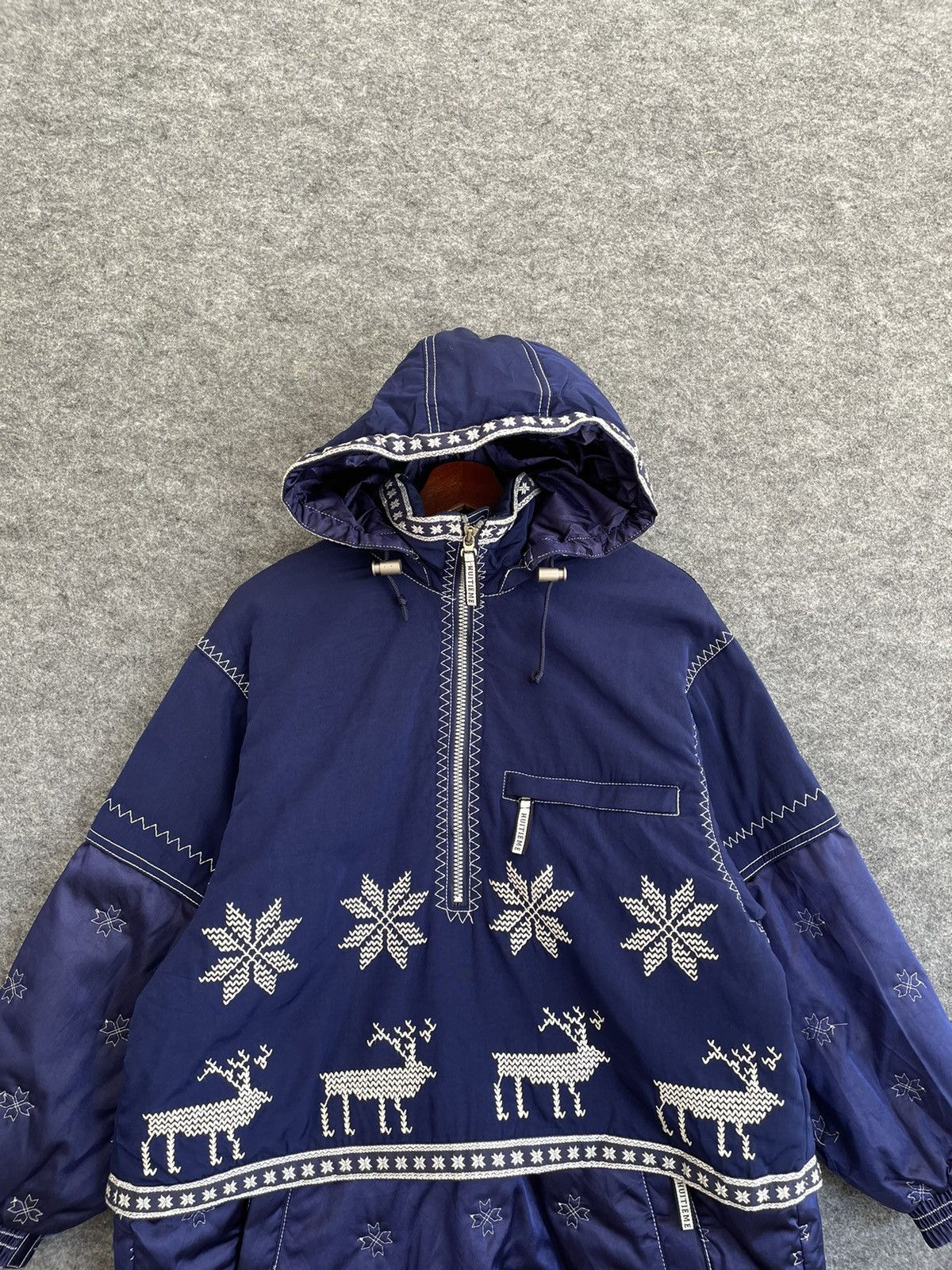 Descente × Japanese Brand HUITIEME SPORTS STUDIO ANORAK JACKET Size US M / EU 48-50 / 2 - 2 Thumbnail
