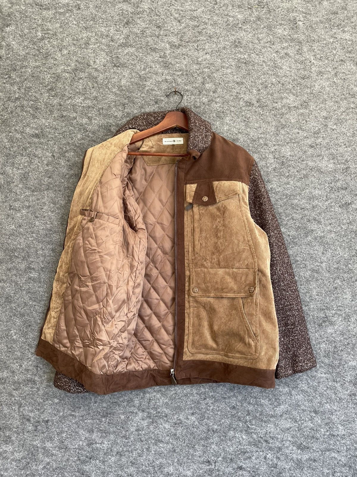 Japanese Brand × Vintage MONTEREY CARMEL HYBRID QUILTED JACKET Size US M / EU 48-50 / 2 - 5 Thumbnail