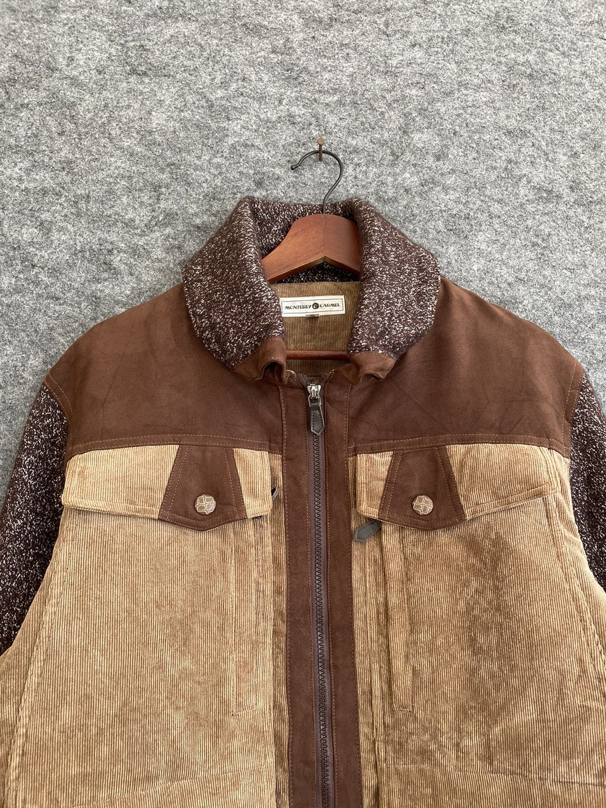 Japanese Brand × Vintage MONTEREY CARMEL HYBRID QUILTED JACKET Size US M / EU 48-50 / 2 - 2 Thumbnail