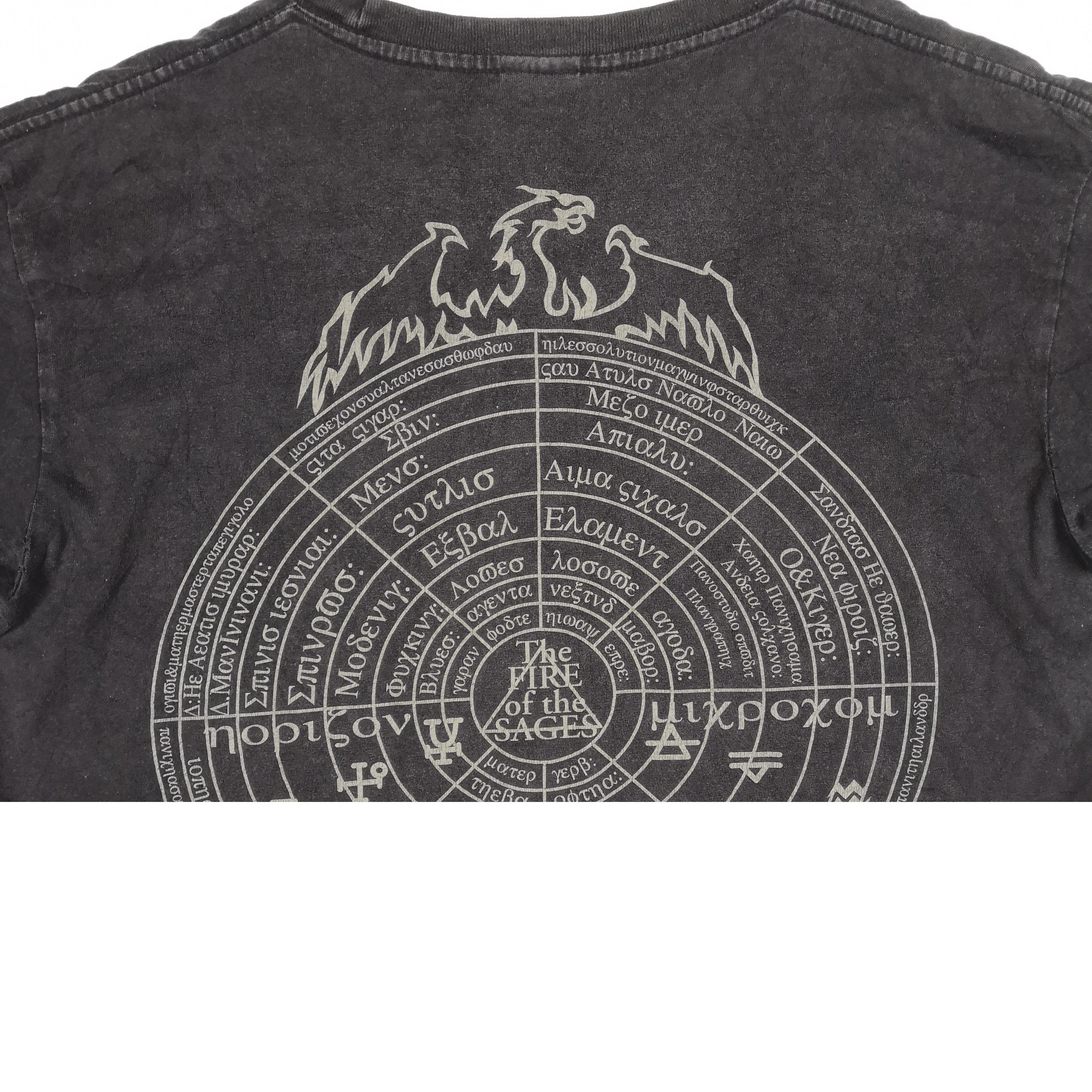Band Tees Vintage The Fire of the Sages T-Shirt Japanese Tees Size US L / EU 52-54 / 3 - 6 Thumbnail