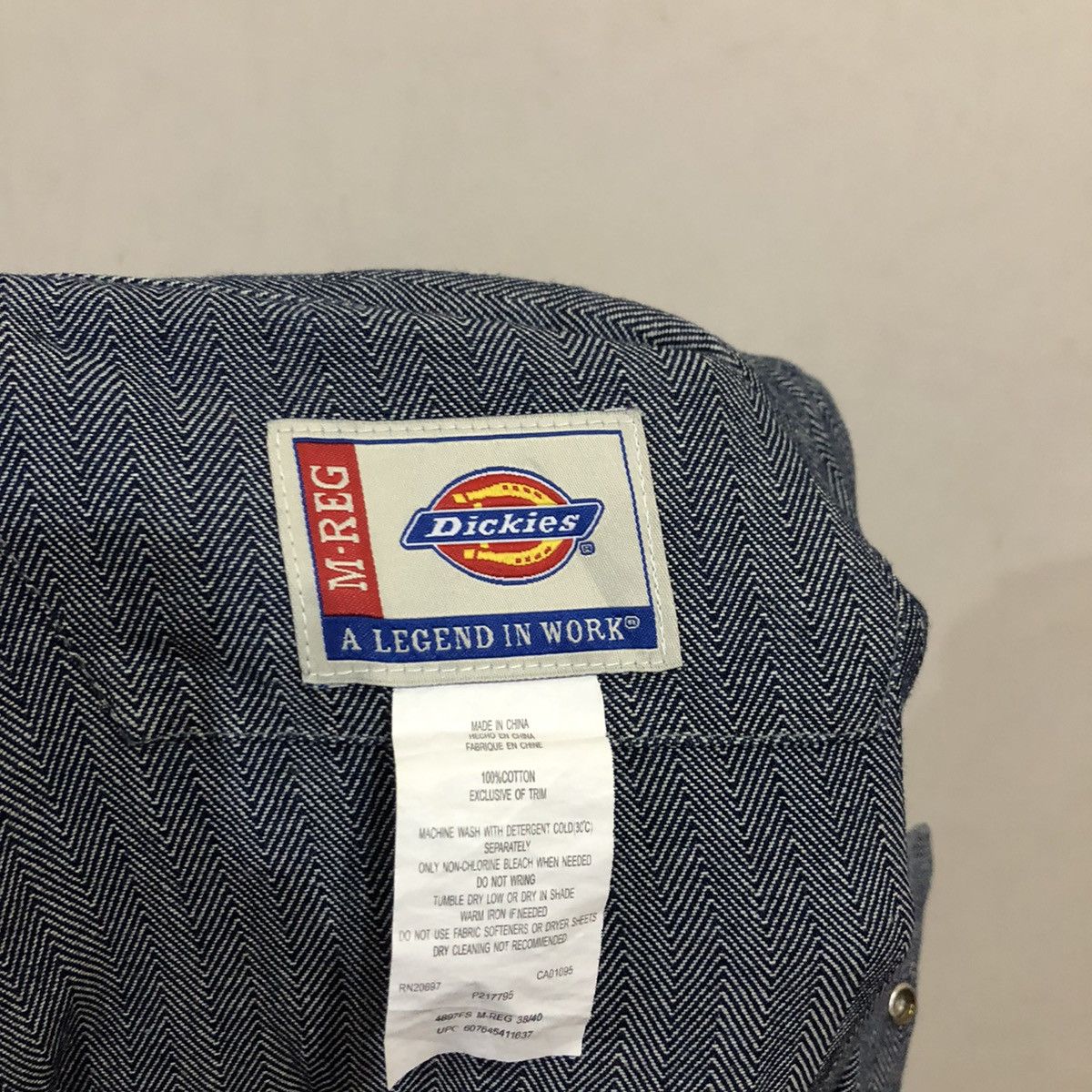Dickies Vintage Overall Dickies Medium Denim Material Size US M / EU 48-50 / 2 - 15 Thumbnail