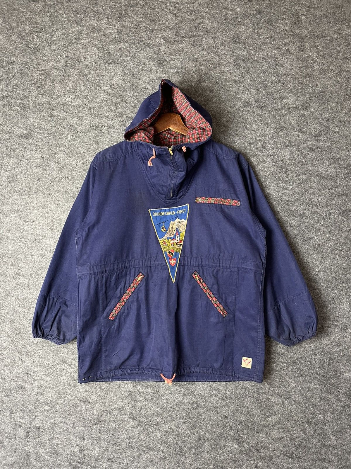 Japanese Brand × Vintage VINTAGE GRINDELWALD-FIRST ANORAK JACKET Size US M / EU 48-50 / 2 - 1 Thumbnail