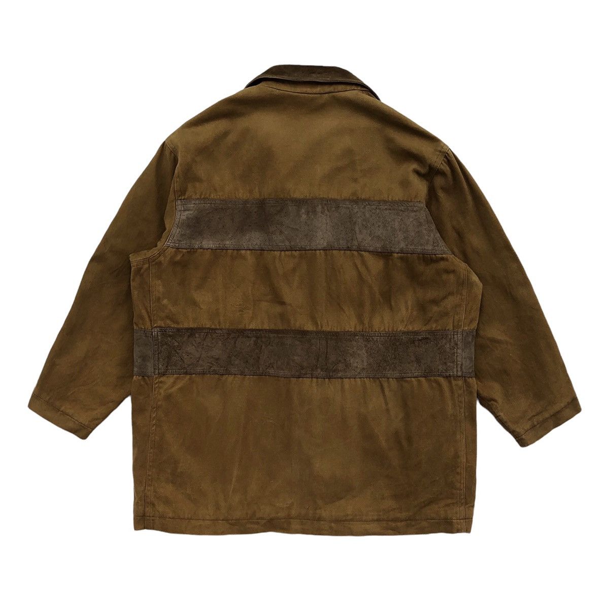 Issey Miyake Tete Homme by Katoh Kazutaka Guiene Cotton/Leather Jacket Size US M / EU 48-50 / 2 - 3 Thumbnail
