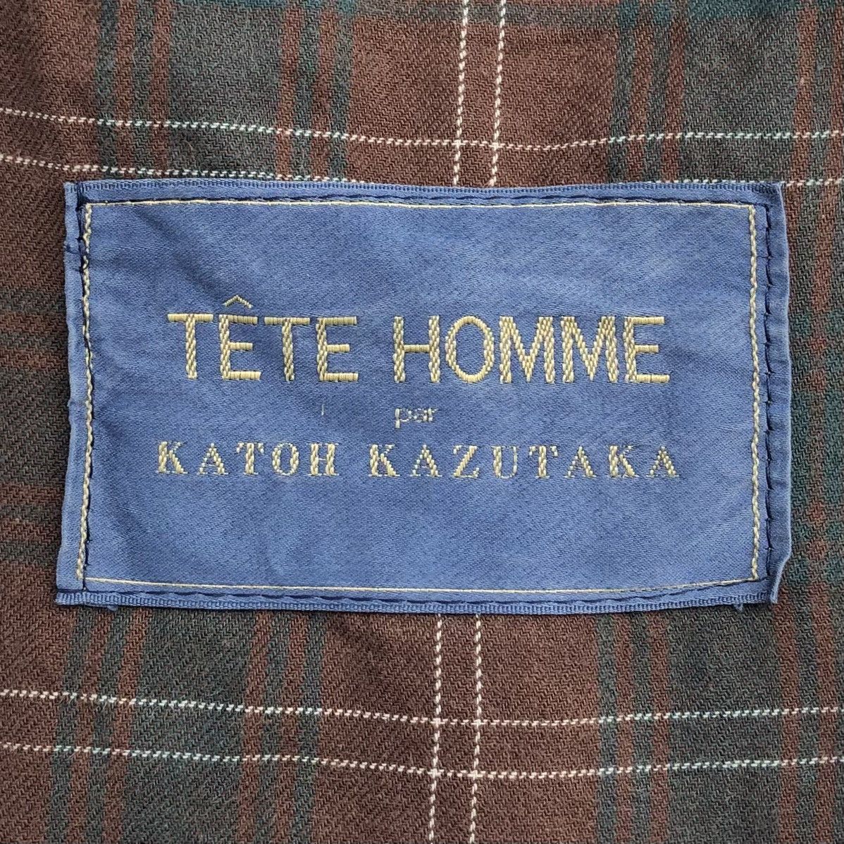 Issey Miyake Tete Homme by Katoh Kazutaka Guiene Cotton/Leather Jacket Size US M / EU 48-50 / 2 - 16 Thumbnail