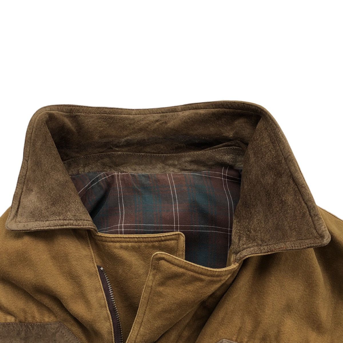 Issey Miyake Tete Homme by Katoh Kazutaka Guiene Cotton/Leather Jacket Size US M / EU 48-50 / 2 - 12 Thumbnail