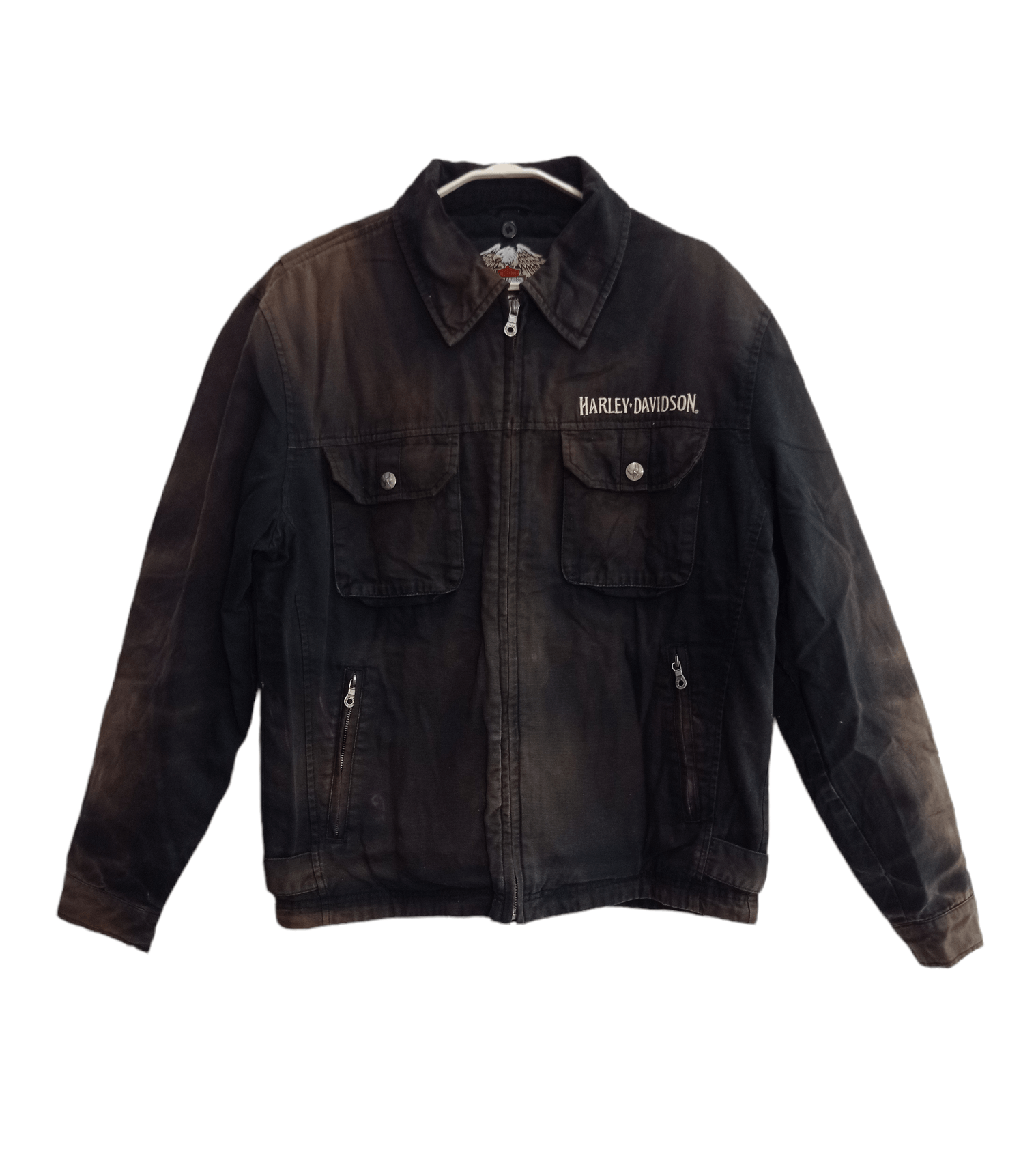 Harley Davidson Harley Davidson Faded Jacket Size US M / EU 48-50 / 2 - 2 Thumbnail