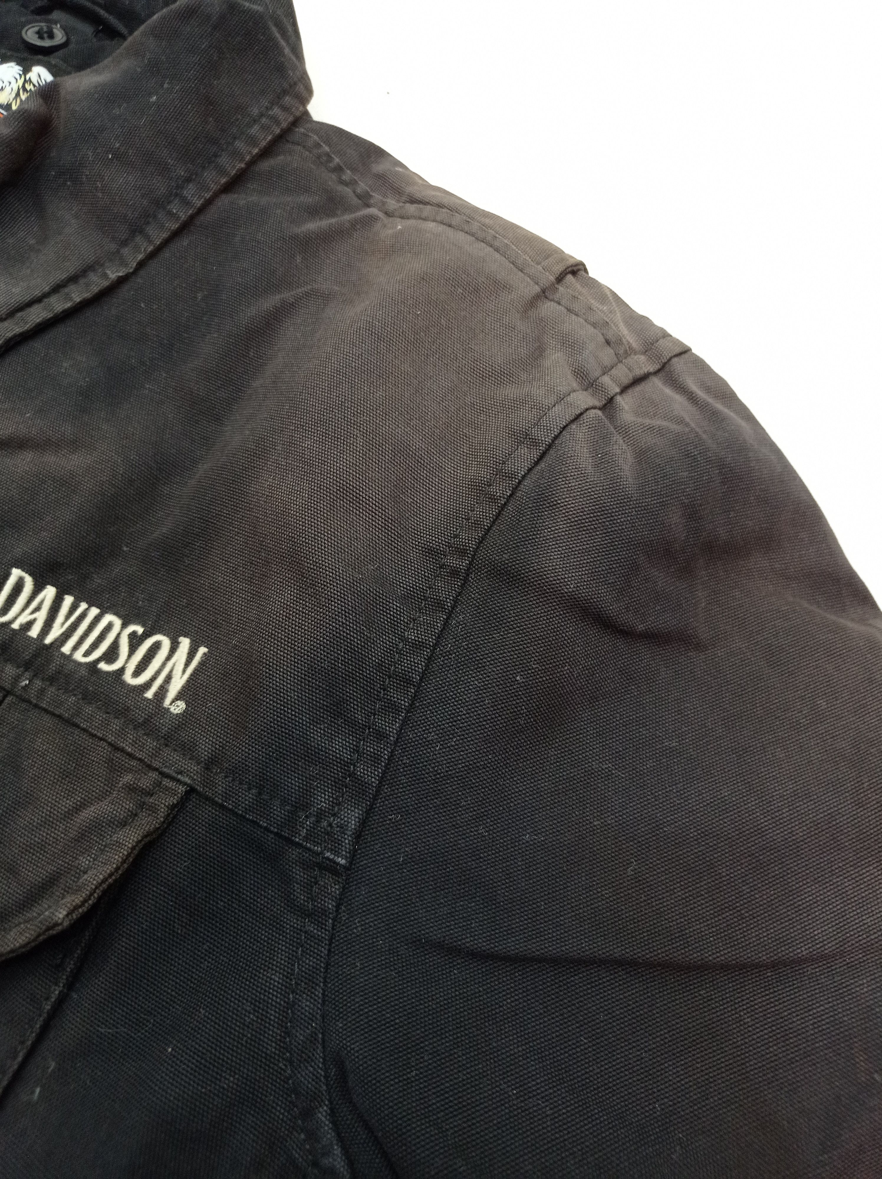 Harley Davidson Harley Davidson Faded Jacket Size US M / EU 48-50 / 2 - 16 Thumbnail