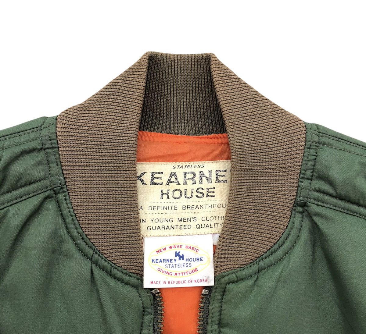 Vintage 🔥Vintage Kearney House Army Air Force Flight Bomber Jacket Size US M / EU 48-50 / 2 - 6 Thumbnail