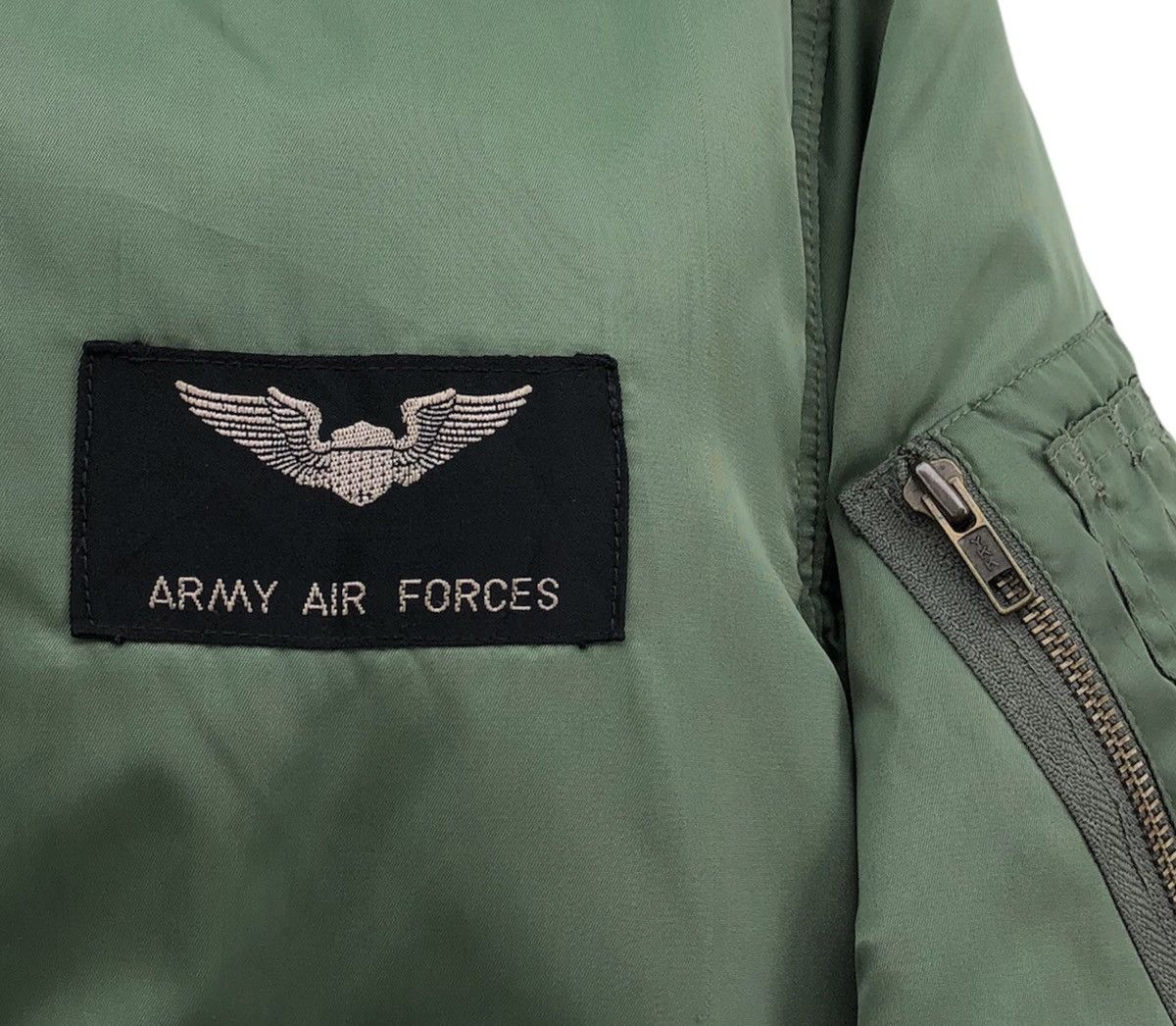 Vintage 🔥Vintage Kearney House Army Air Force Flight Bomber Jacket Size US M / EU 48-50 / 2 - 7 Thumbnail
