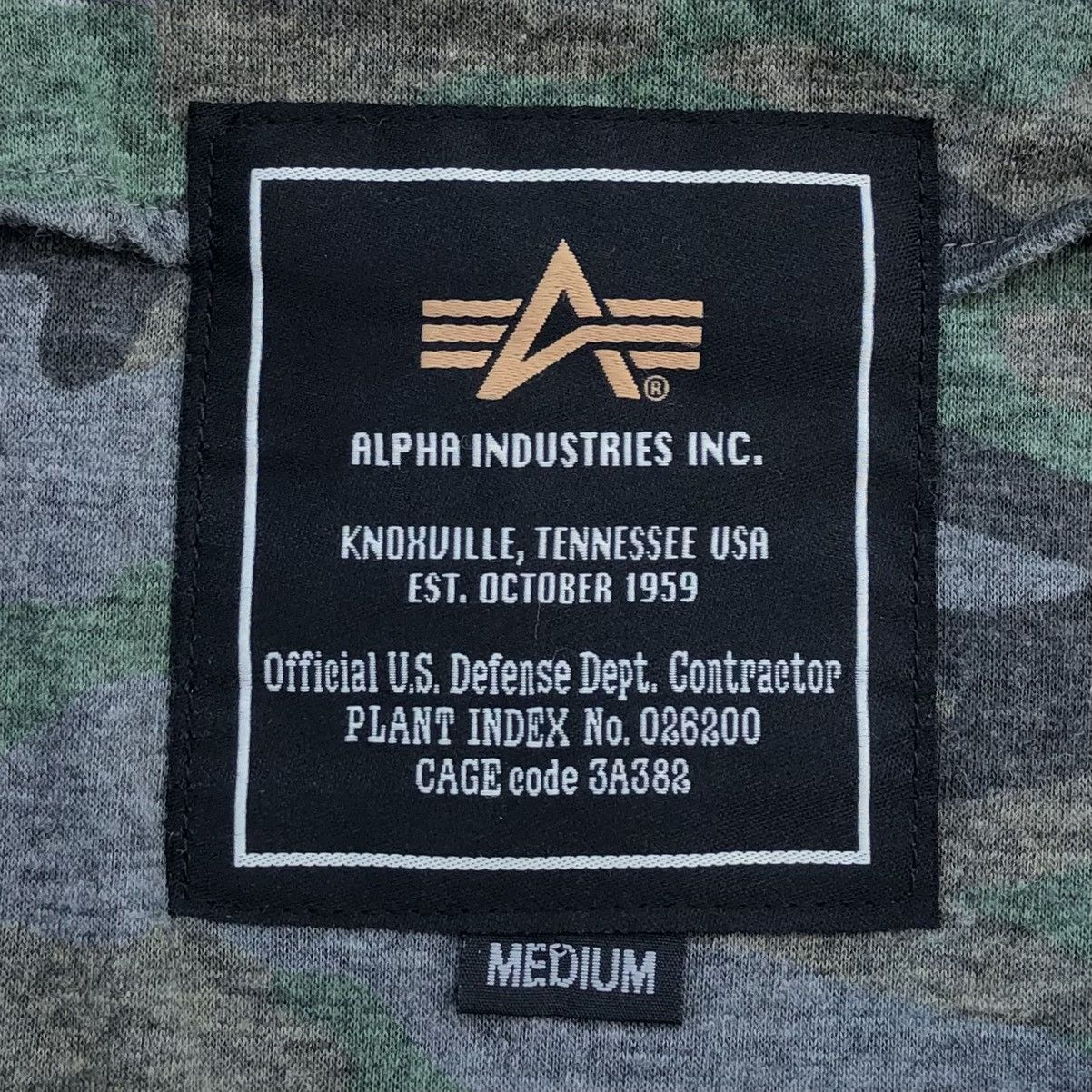 Alpha Industries Alpha Industries Ma-1 Camo Bomber Jacket Size US M / EU 48-50 / 2 - 14 Thumbnail