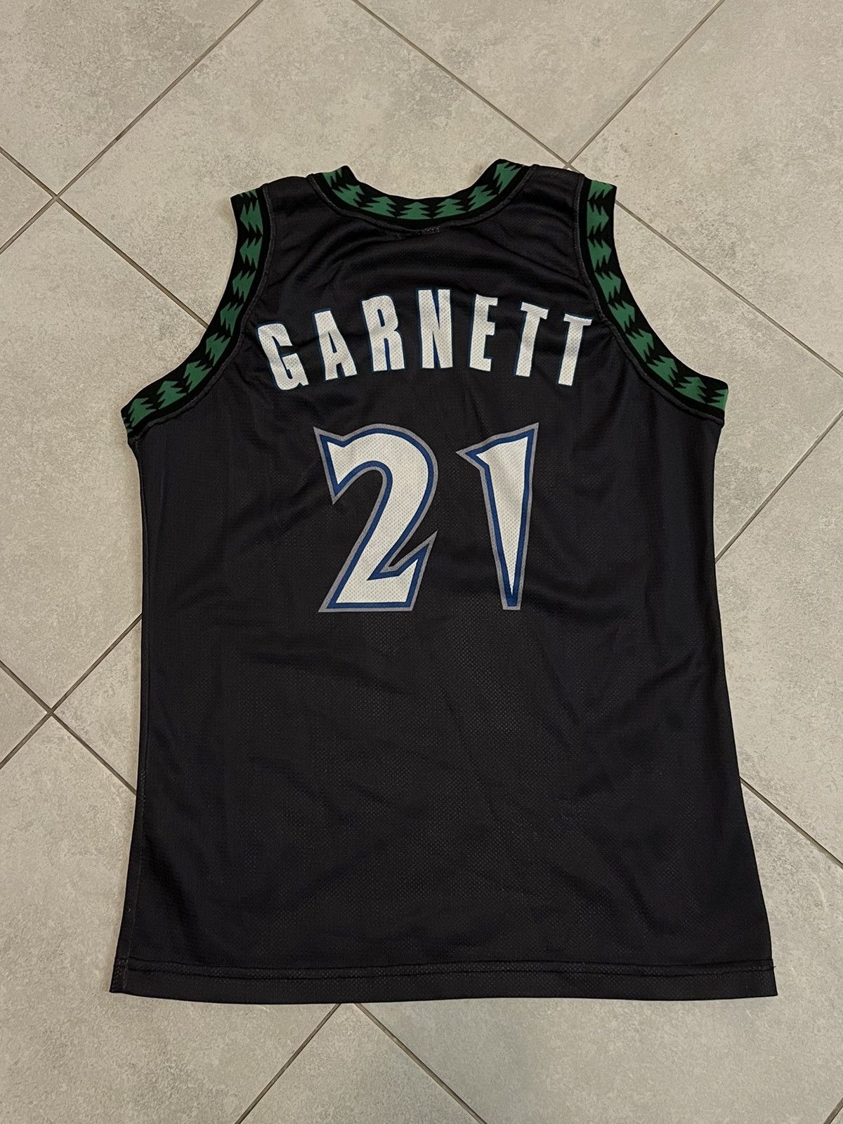 Champion Vintage Tomberwolves Garnett Champion NBA Basketball Jersey Size US S / EU 44-46 / 1 - 2 Thumbnail