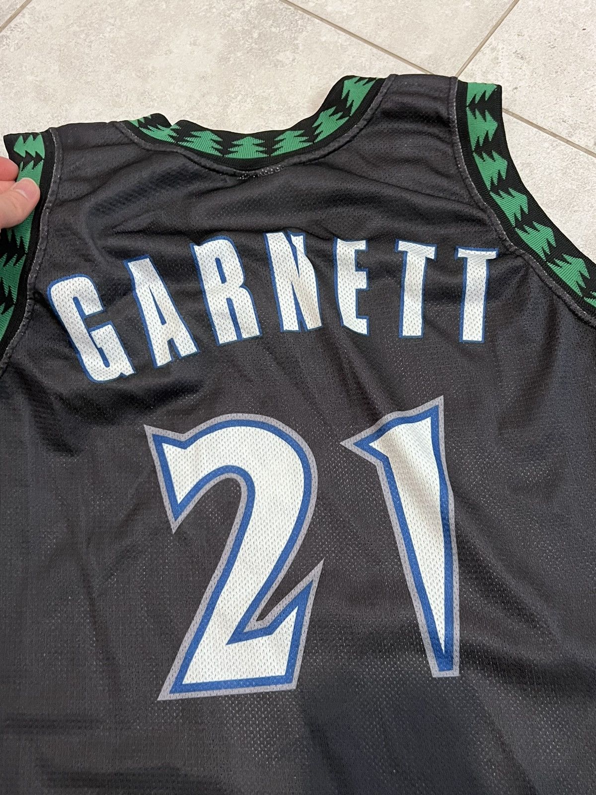 Champion Vintage Tomberwolves Garnett Champion NBA Basketball Jersey Size US S / EU 44-46 / 1 - 4 Thumbnail