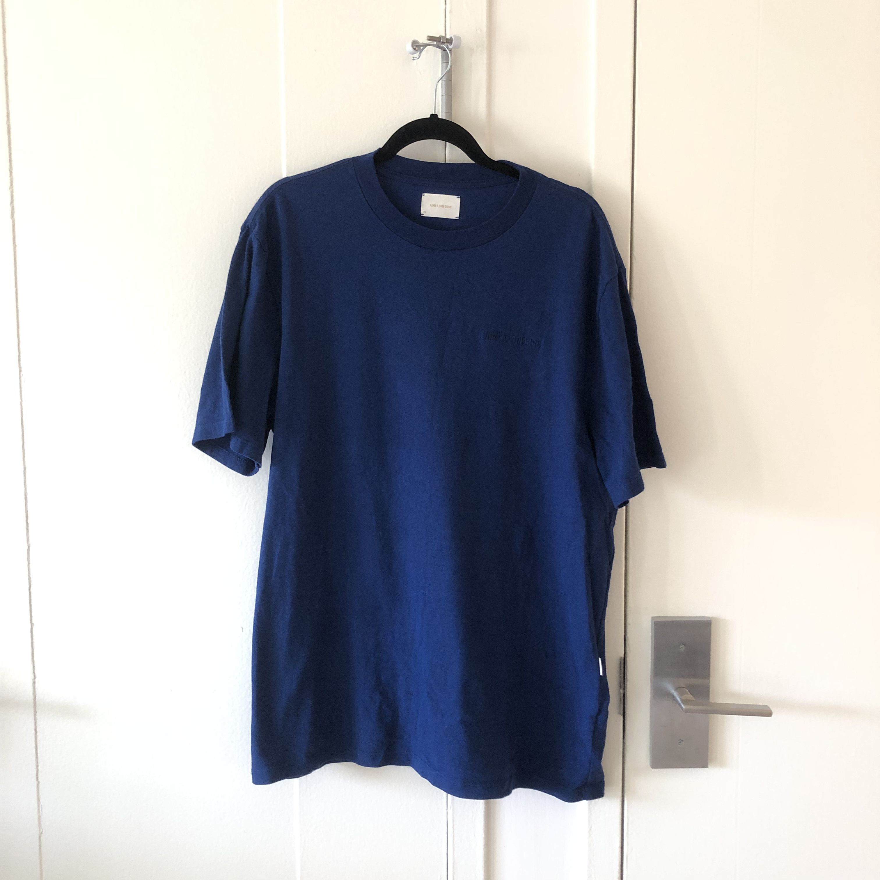 image of Aime Leon Dore Uniform Tee in Blue, Men's (Size XL)