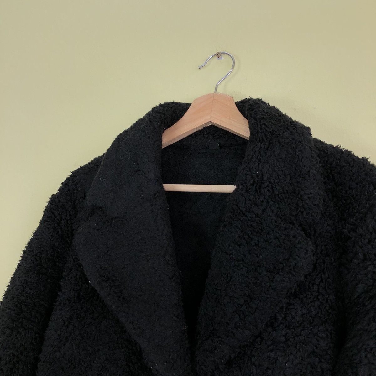 Japanese Brand Uniqlo Fleece Mink Fur Jacket -Small ( Black ) Size US S / EU 44-46 / 1 - 2 Thumbnail